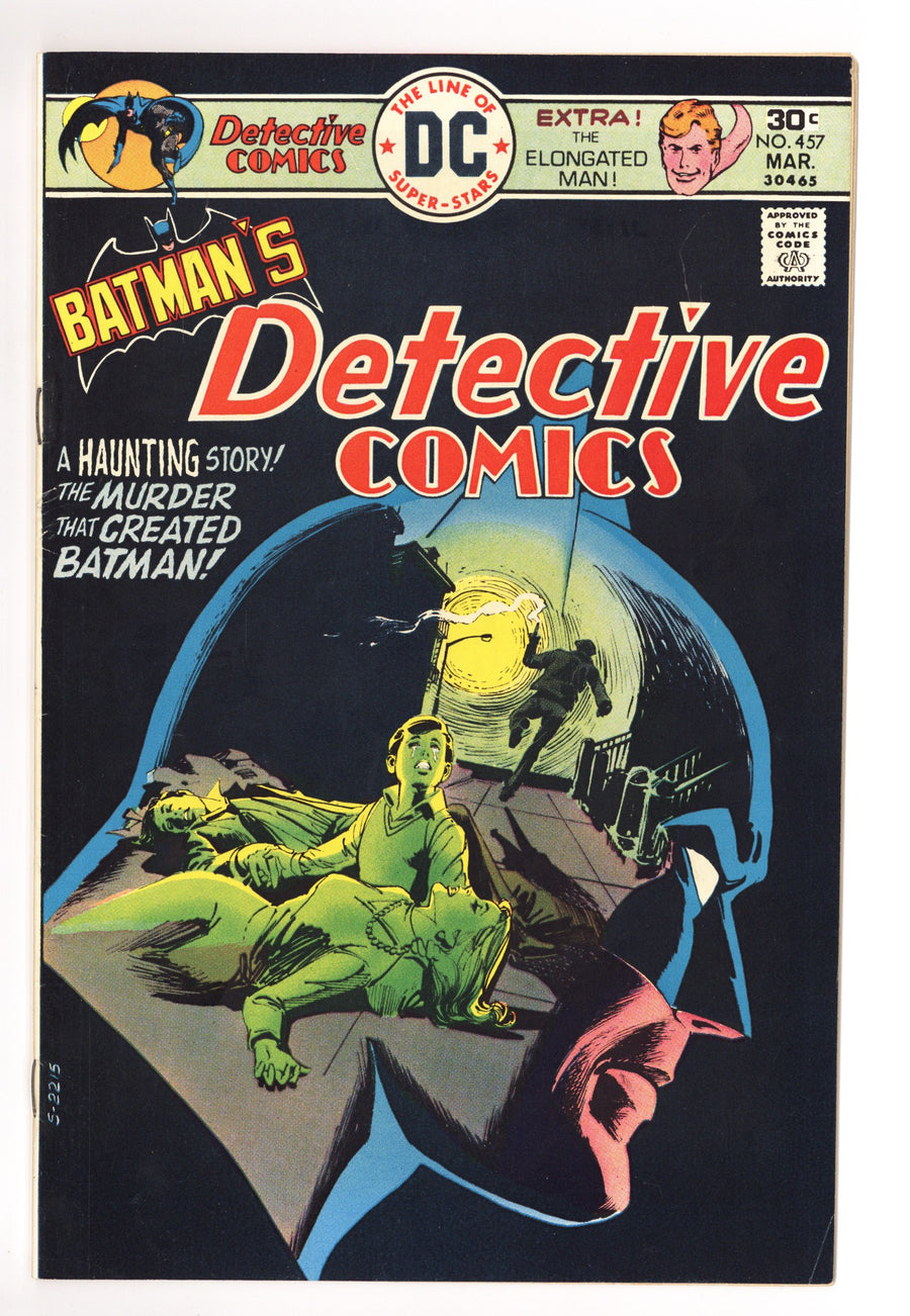 Detective Comics Vol 1 457 VF- (7.5) (1976) 