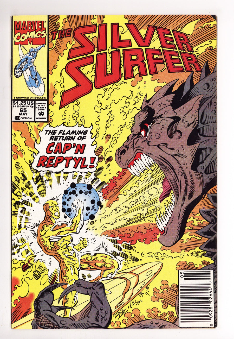Silver Surfer Vol 3 65 Mid Grade (1992) Newsstand 