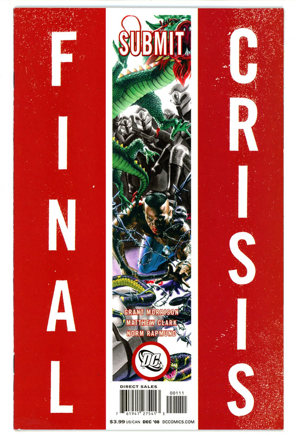 Final Crisis: Submit 1 High Grade (2008) Migliari Variant