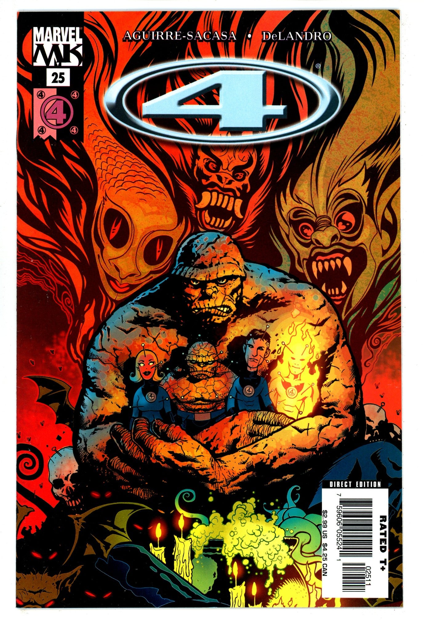 Marvel Knights 4 25 High Grade (2006) 