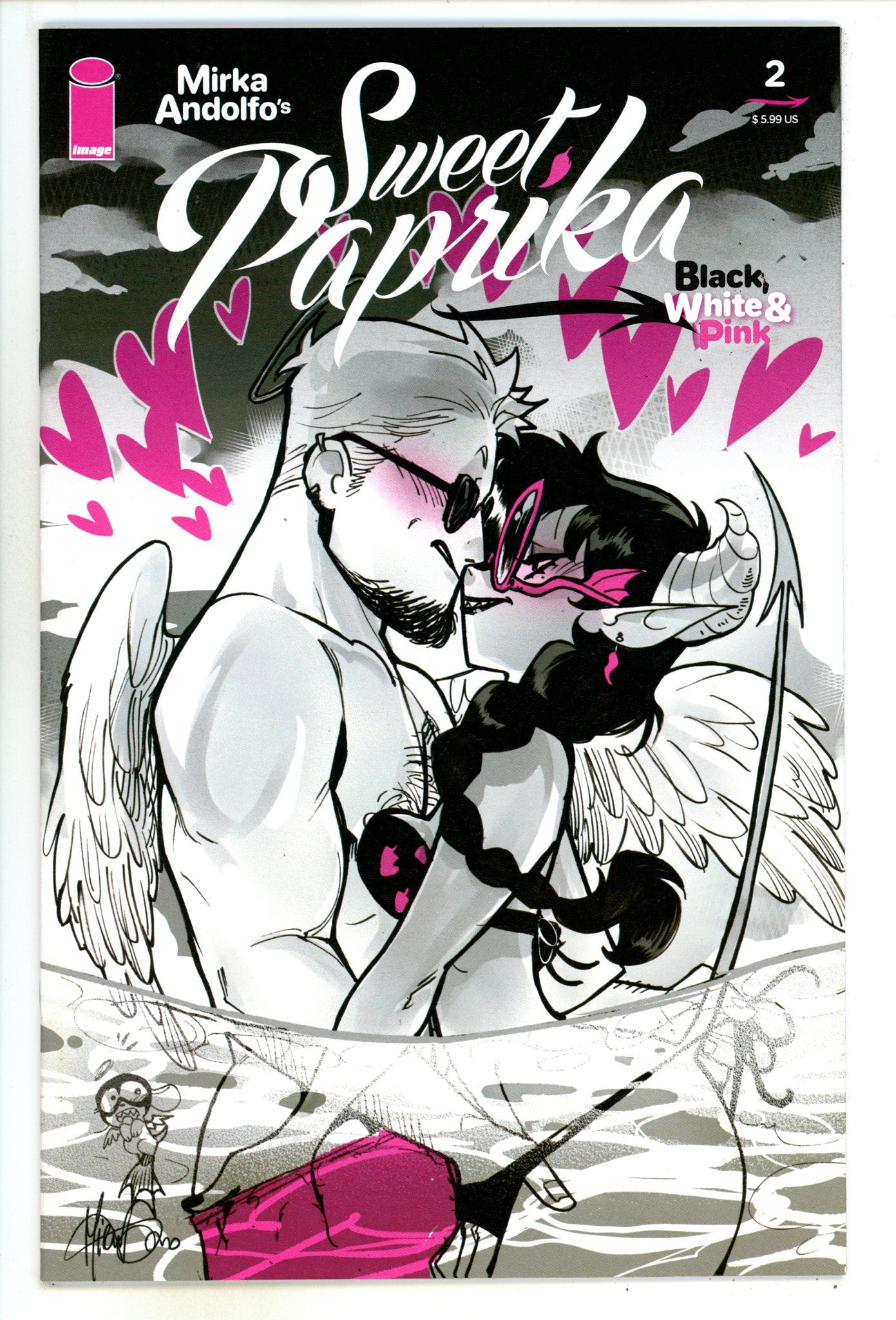 Mirka Andolfos Sweet Paprika Black White & Pink 2 (2024)