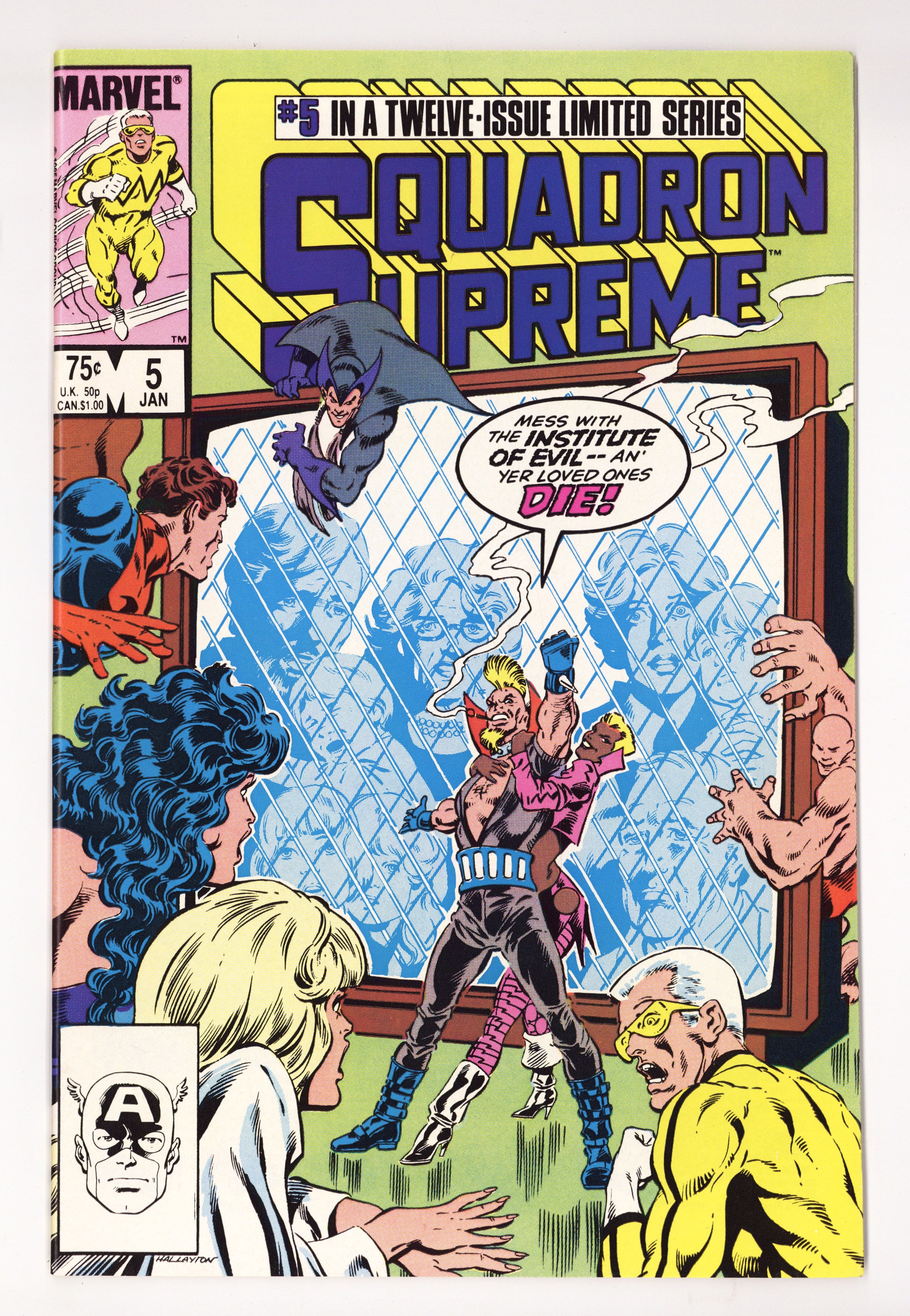 Squadron Supreme Vol 1 5 High Grade (1986) 
