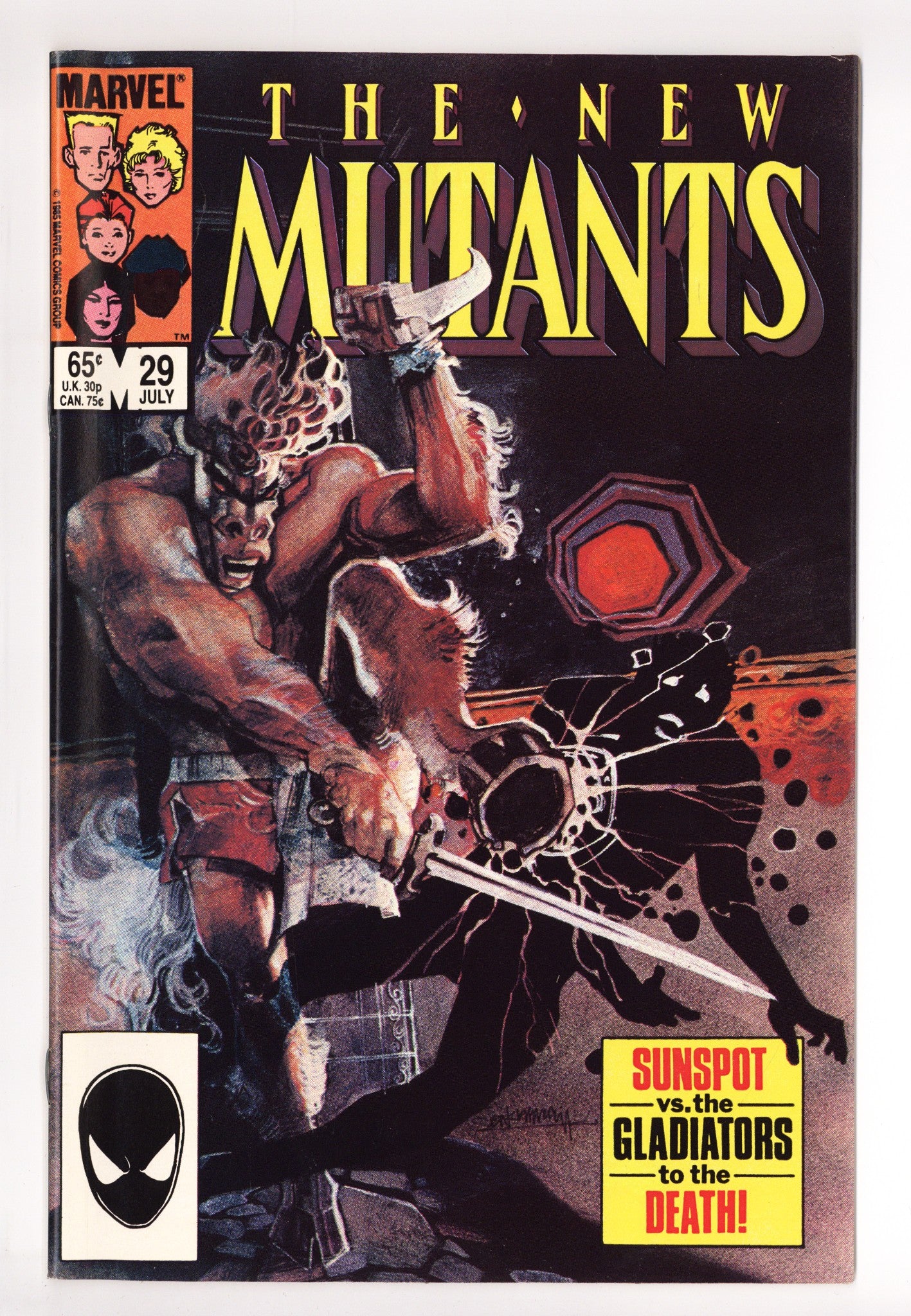 The New Mutants Vol 1 29 High Grade (1985) 