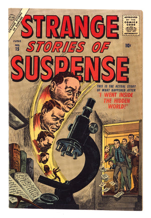 Strange Stories of Suspense 15 VF- (7.5) (1957)