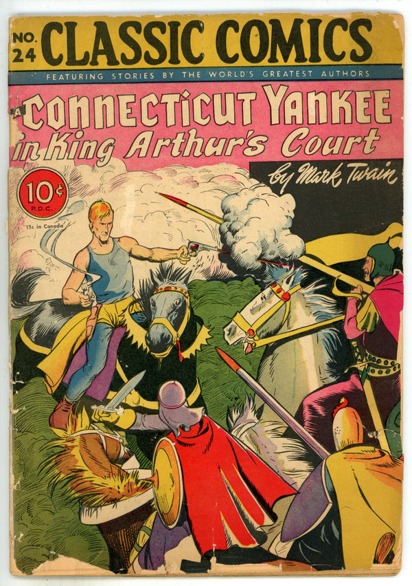 Classic Comics 24 GD (2.0) Cover Glued (1945)