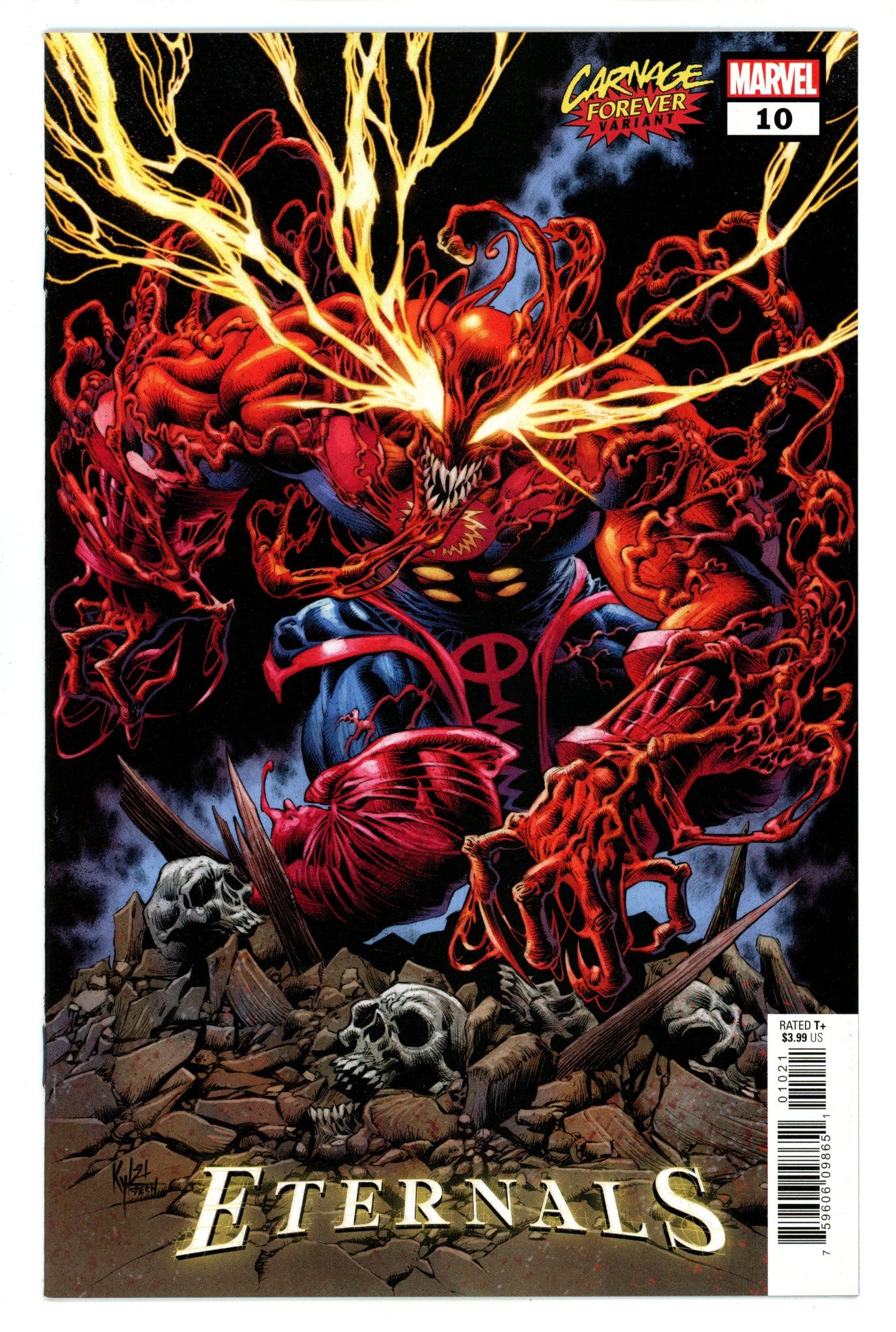 Eternals Vol 5 10 High Grade (2022) Hotz Variant 