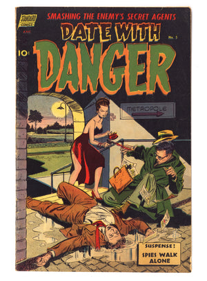 Date with Danger 5 VG+ (4.5) (1952)