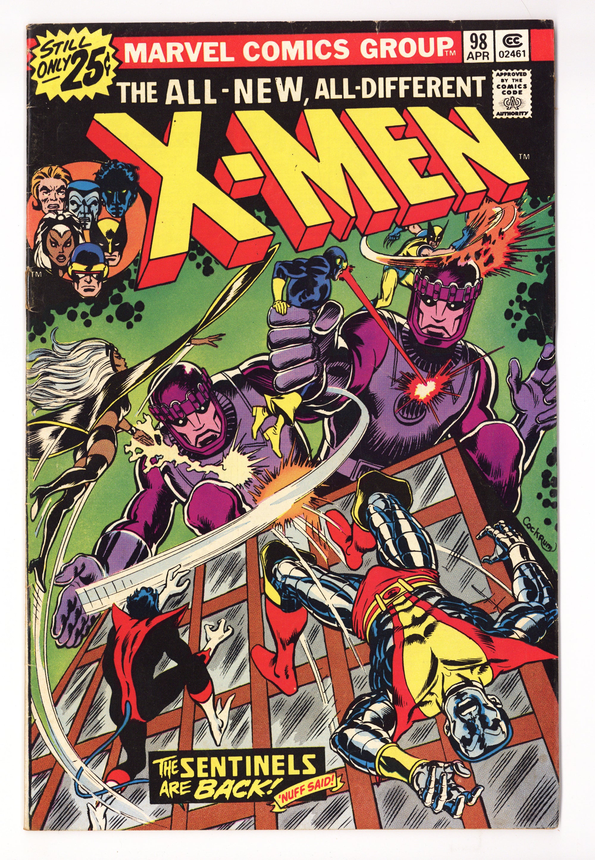 The X-Men Vol 1 98  FN- (5.5)   (1976)        