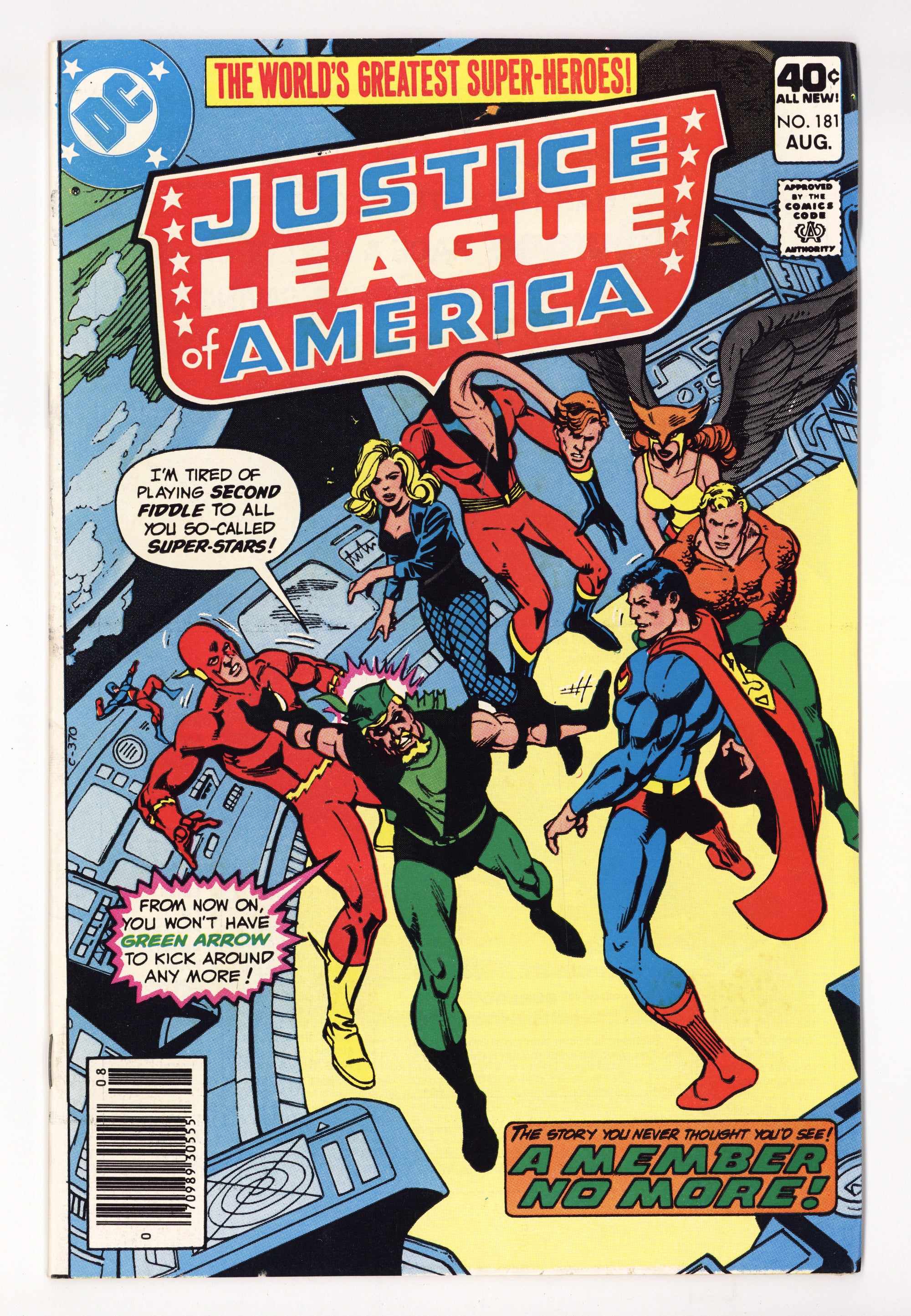 Justice League of America Vol 1 181 Mid Grade (1980) 