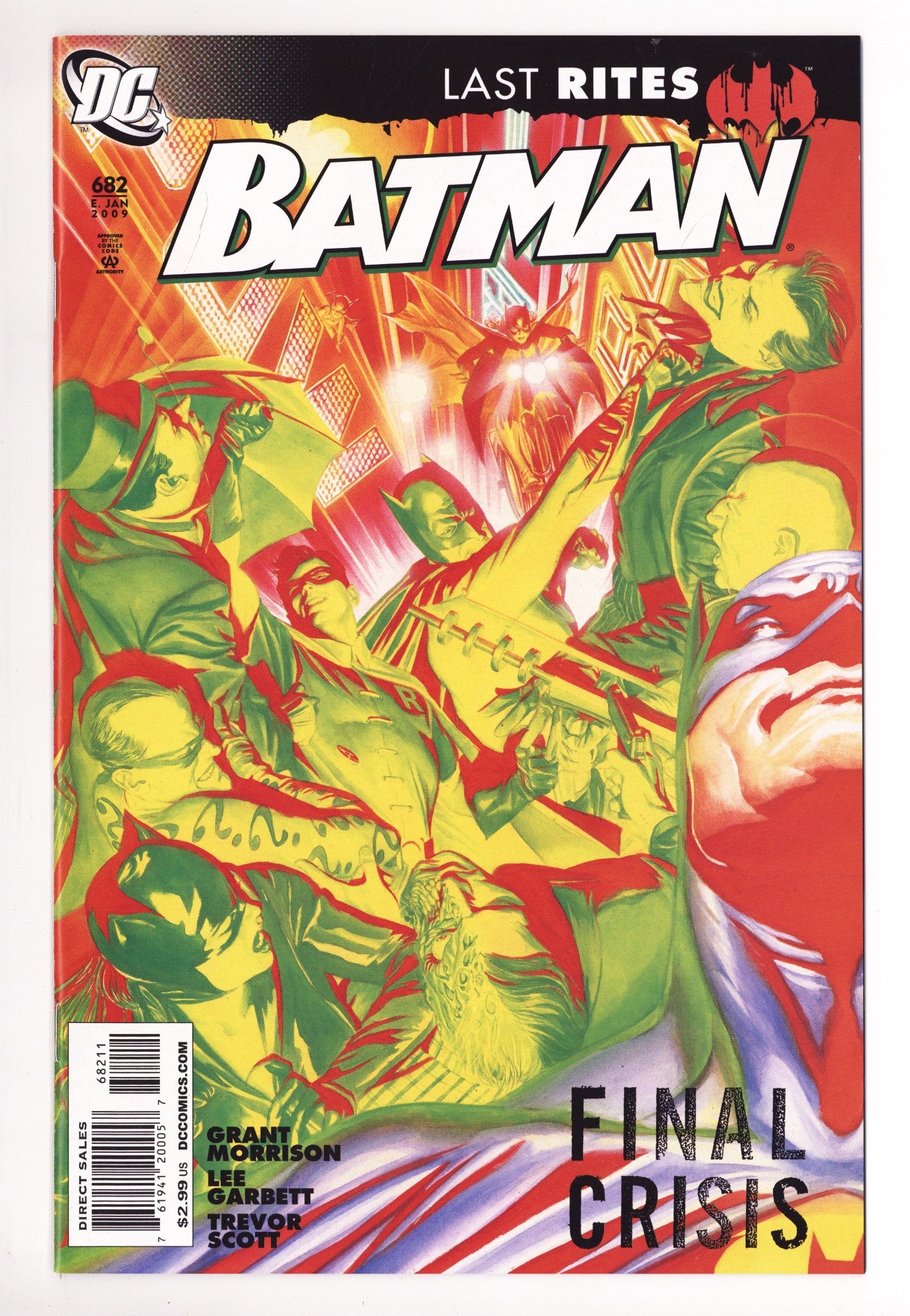 Batman Vol 1 682 High Grade (2009) 