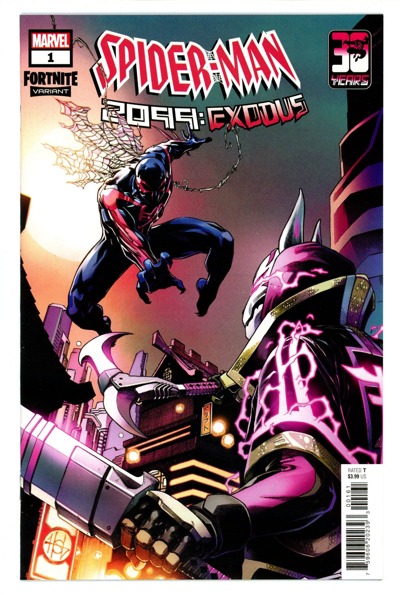 Spider-Man 2099: Exodus 1 High Grade (2022) Lee Variant 