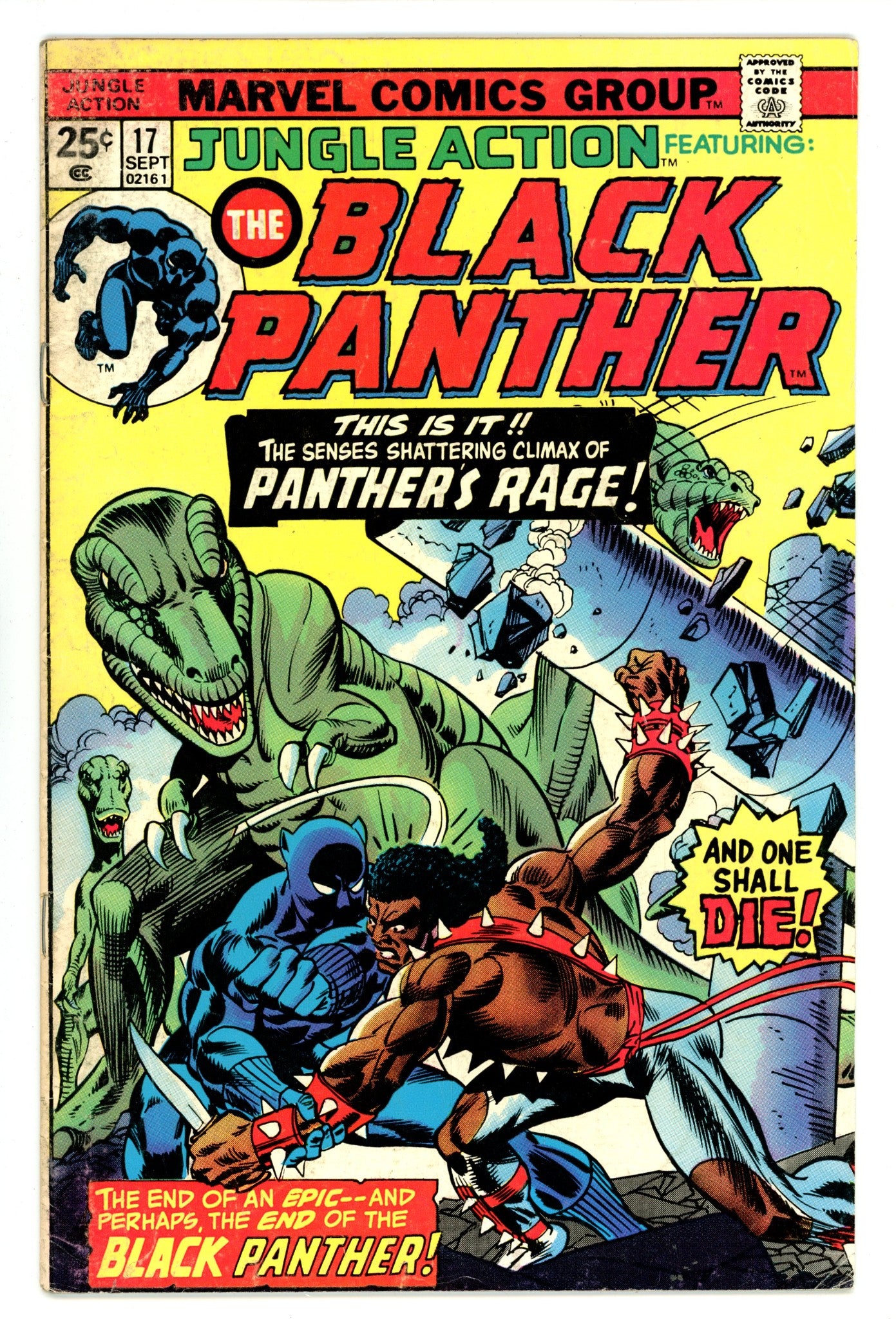 Jungle Action Vol 2 17  VG/FN (5.0)   (1975)        