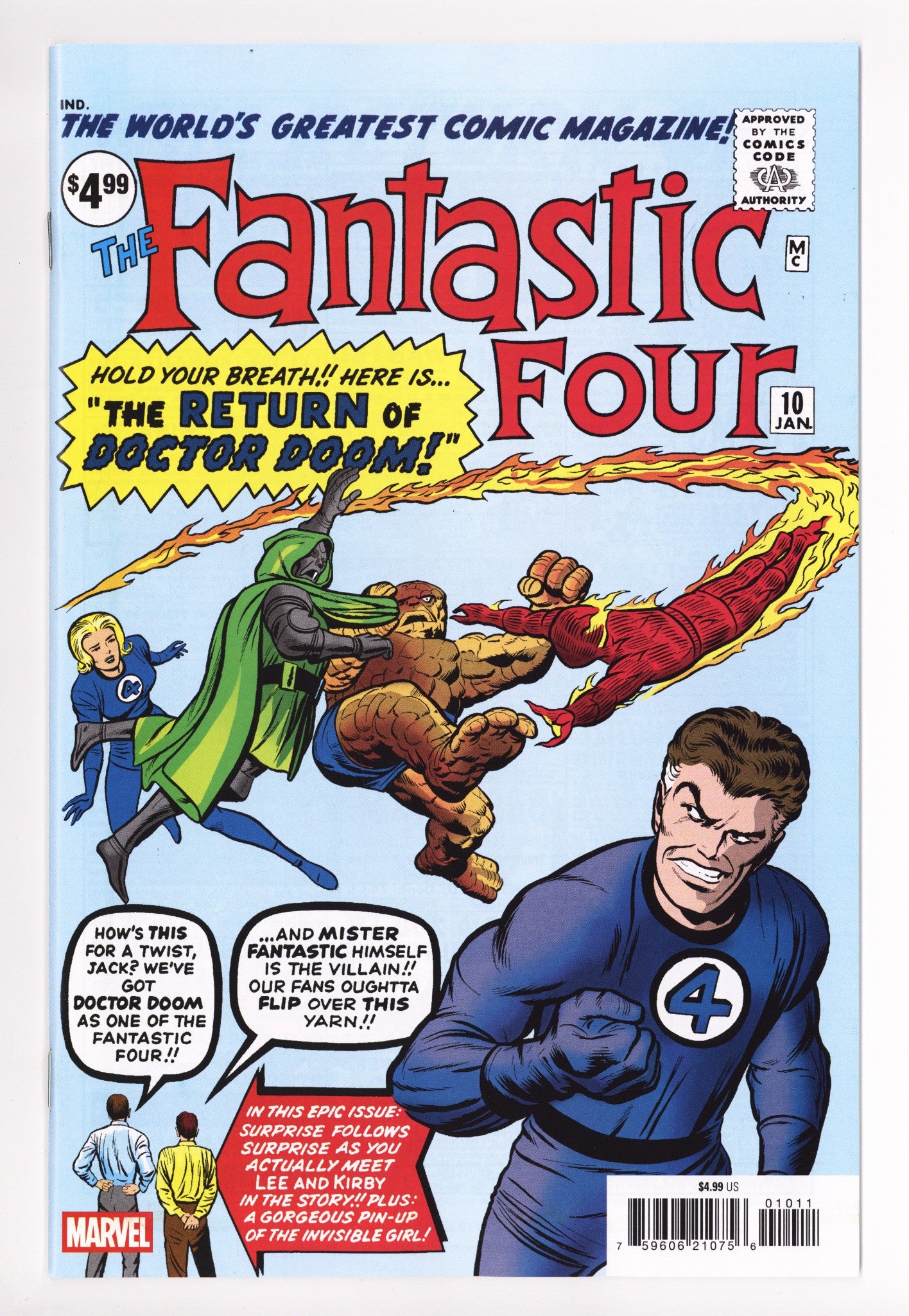 Fantastic Four Vol 1 10 Facsimile (2025)