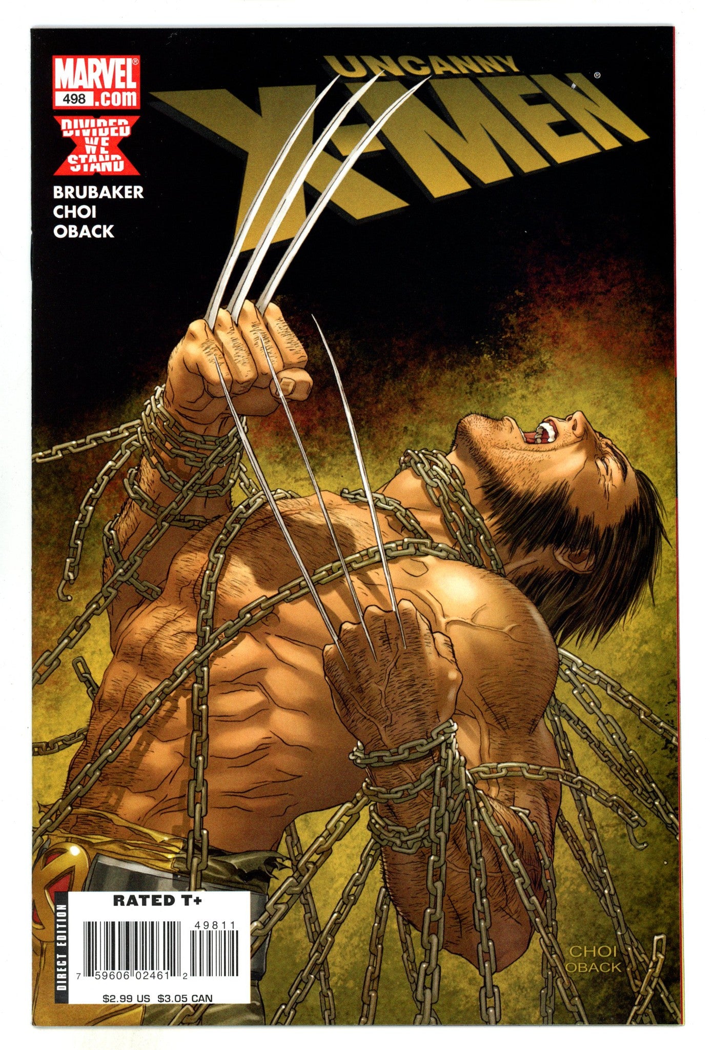 The Uncanny X-Men Vol 1 498 High Grade (2008) 