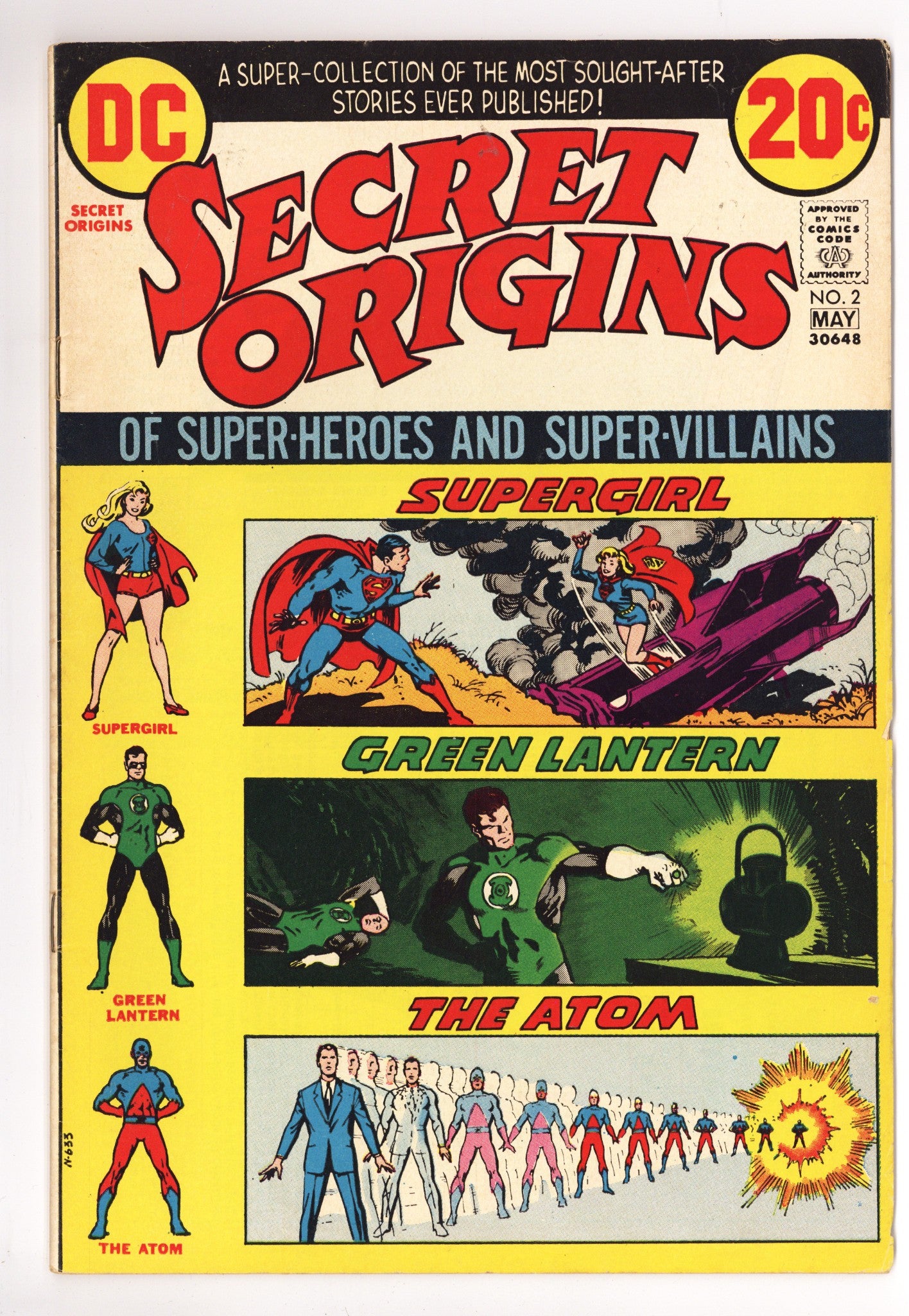Secret Origins Vol 2 2 Mid Grade (1973) 