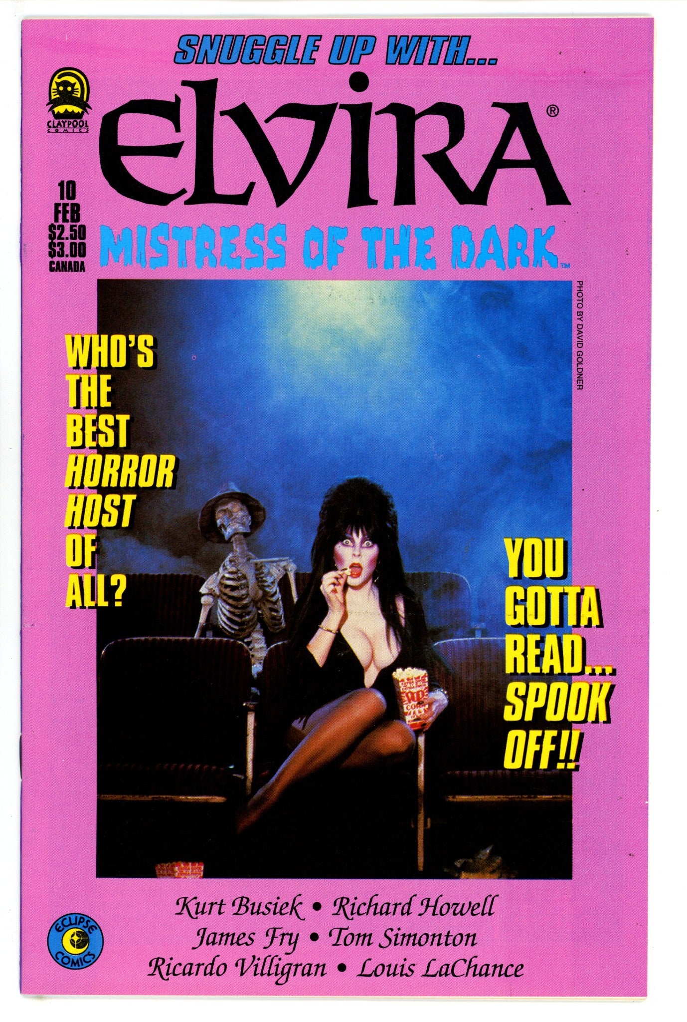 Elvira Mistress of the Dark 10 VF/NM (1994)