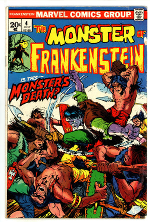 Frankenstein 4 VG+ (4.5) (1973) 