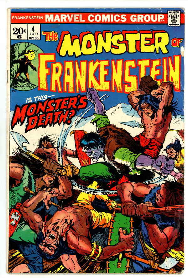 Frankenstein 4 VG+ (4.5) (1973)