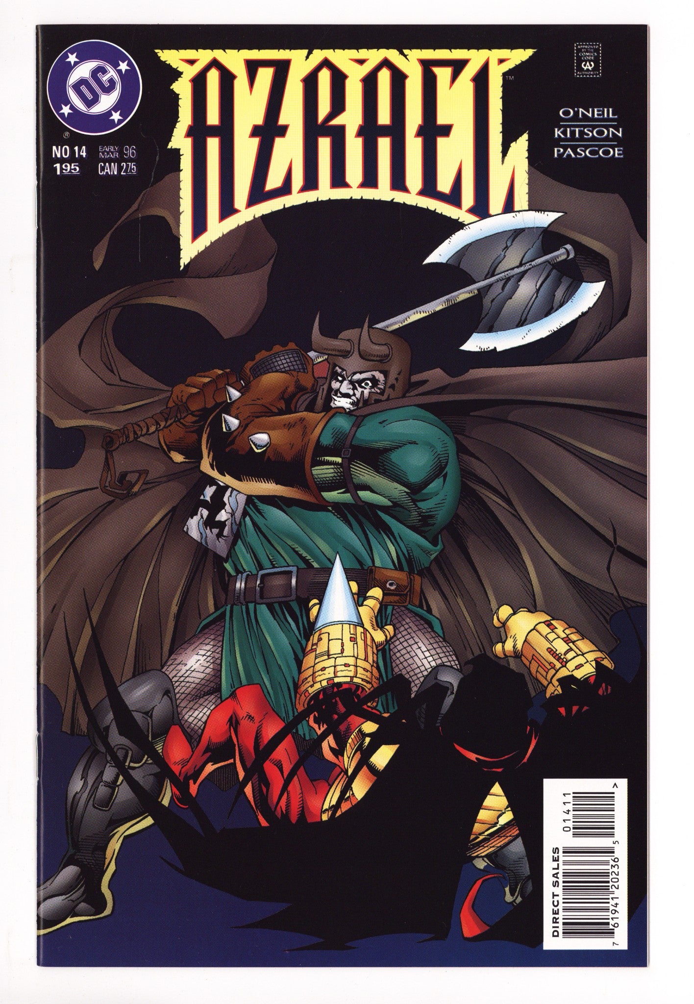 Azrael Vol 1 14 High Grade (1996) 