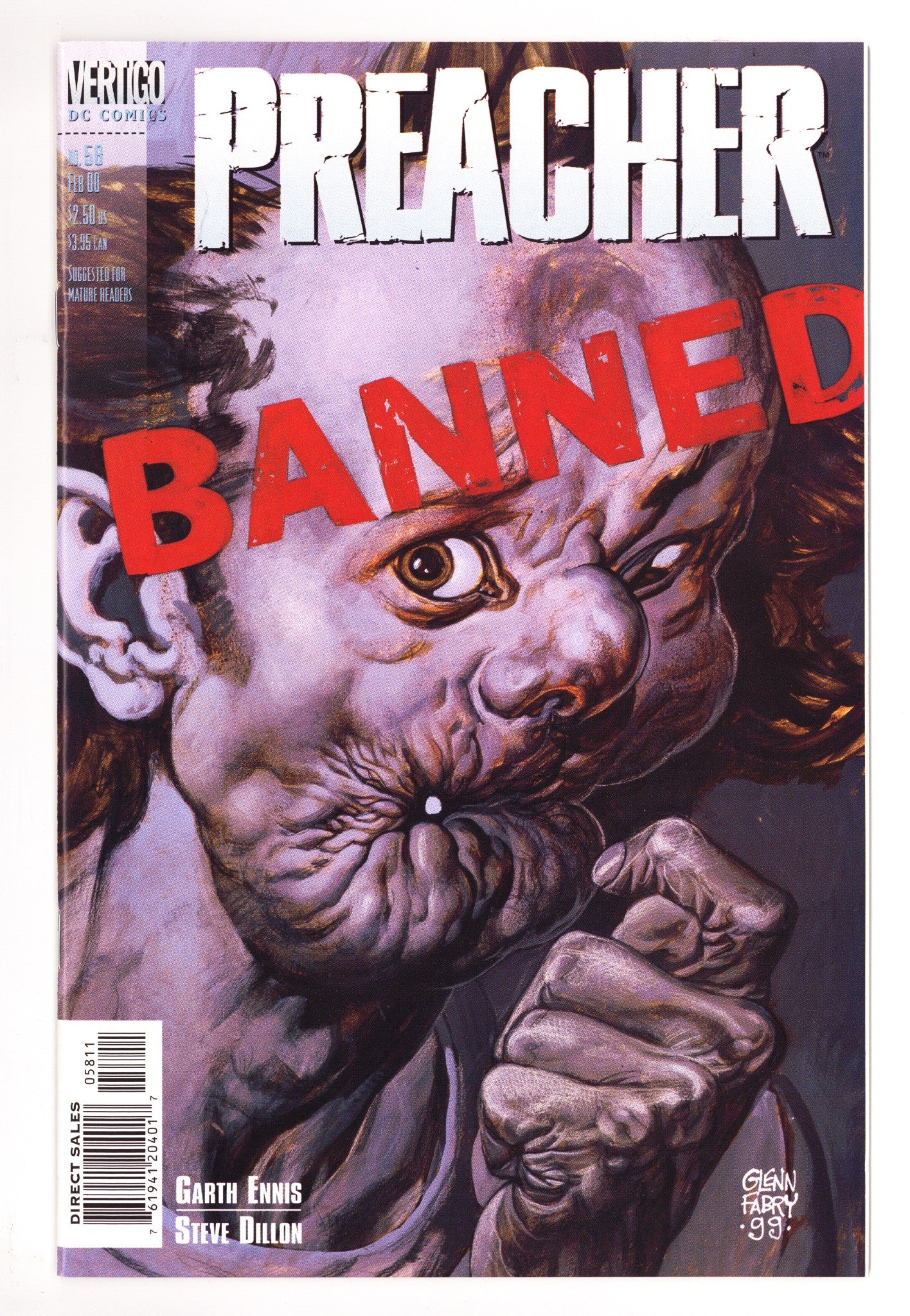 Preacher 58 High Grade (2000) 