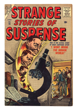 Strange Stories of Suspense 15 VF (8.0) (1957)