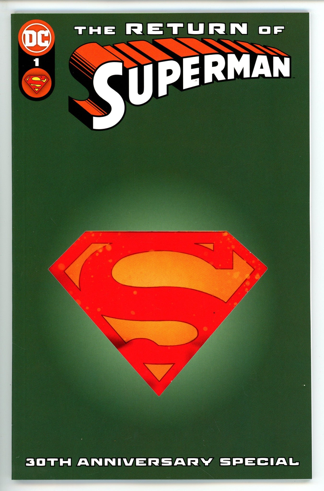 Return Of Superman 30Th Anniversary Special 1 Oliver Eradicator Die Cut Variant (2023)