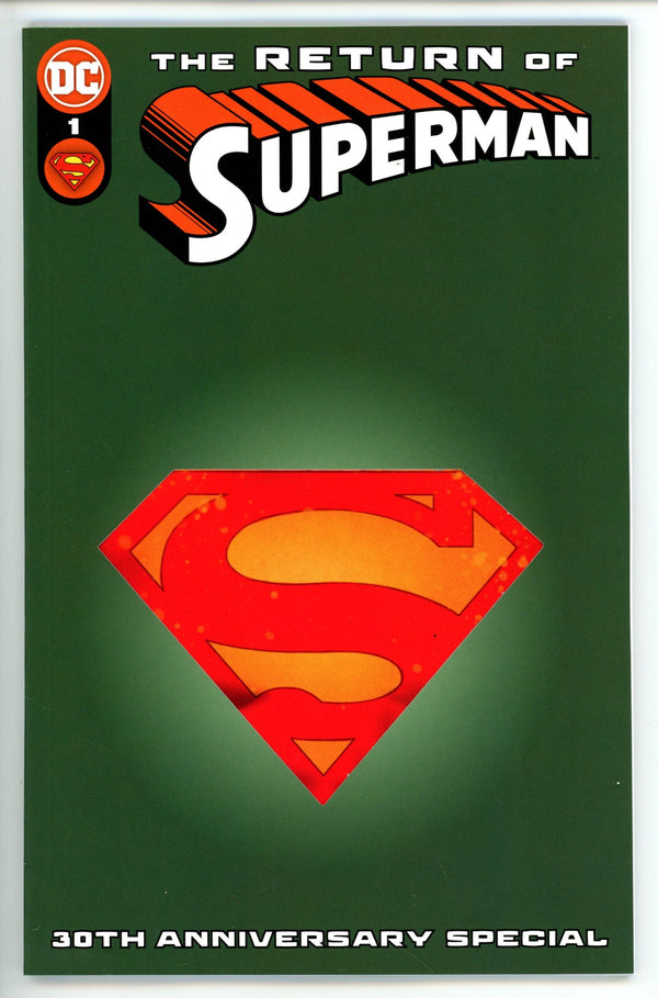 Return Of Superman 30Th Anniversary Special 1 Oliver Eradicator Die Cut Variant (2023)