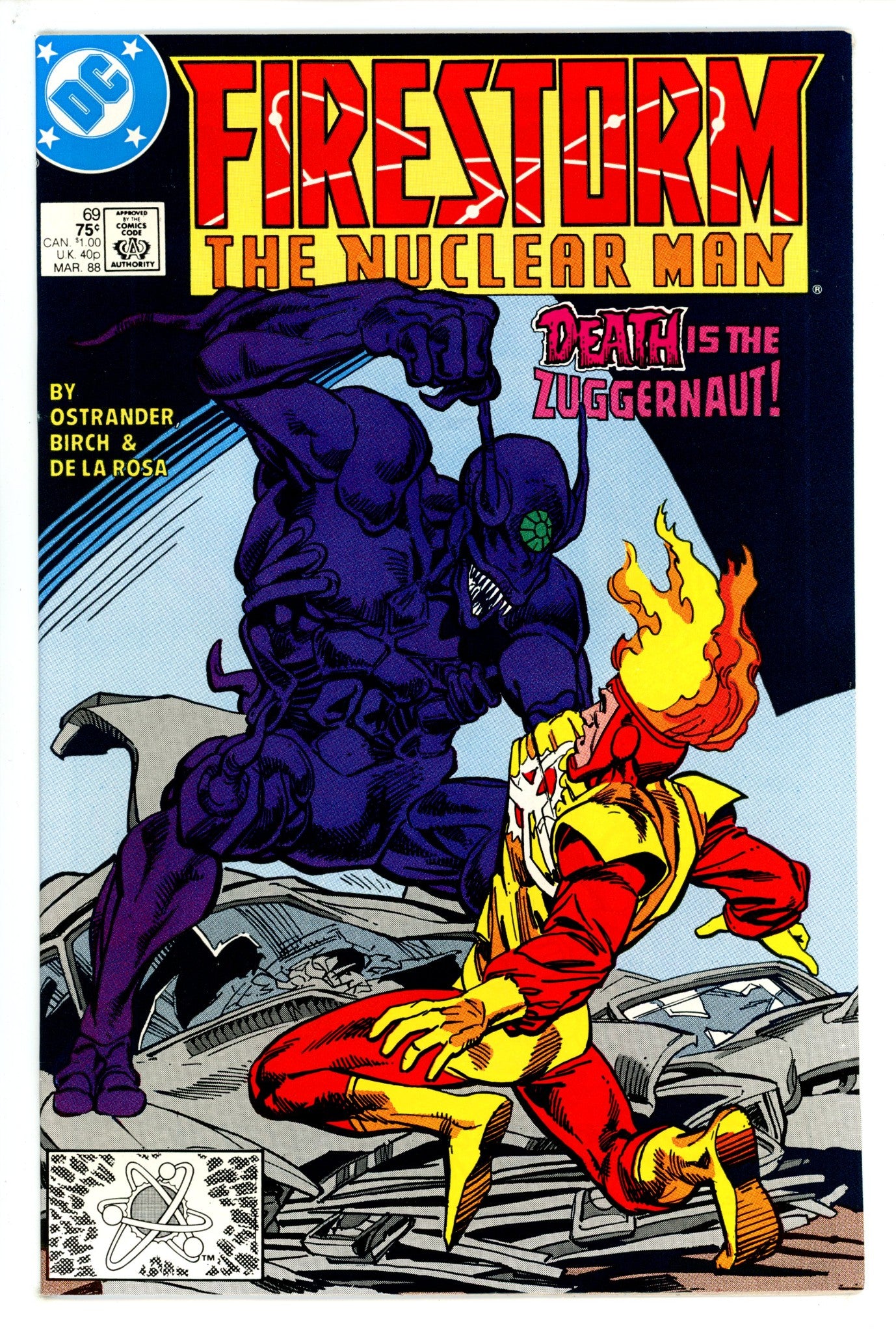 Firestorm the Nuclear Man Vol 2 69 (1987)