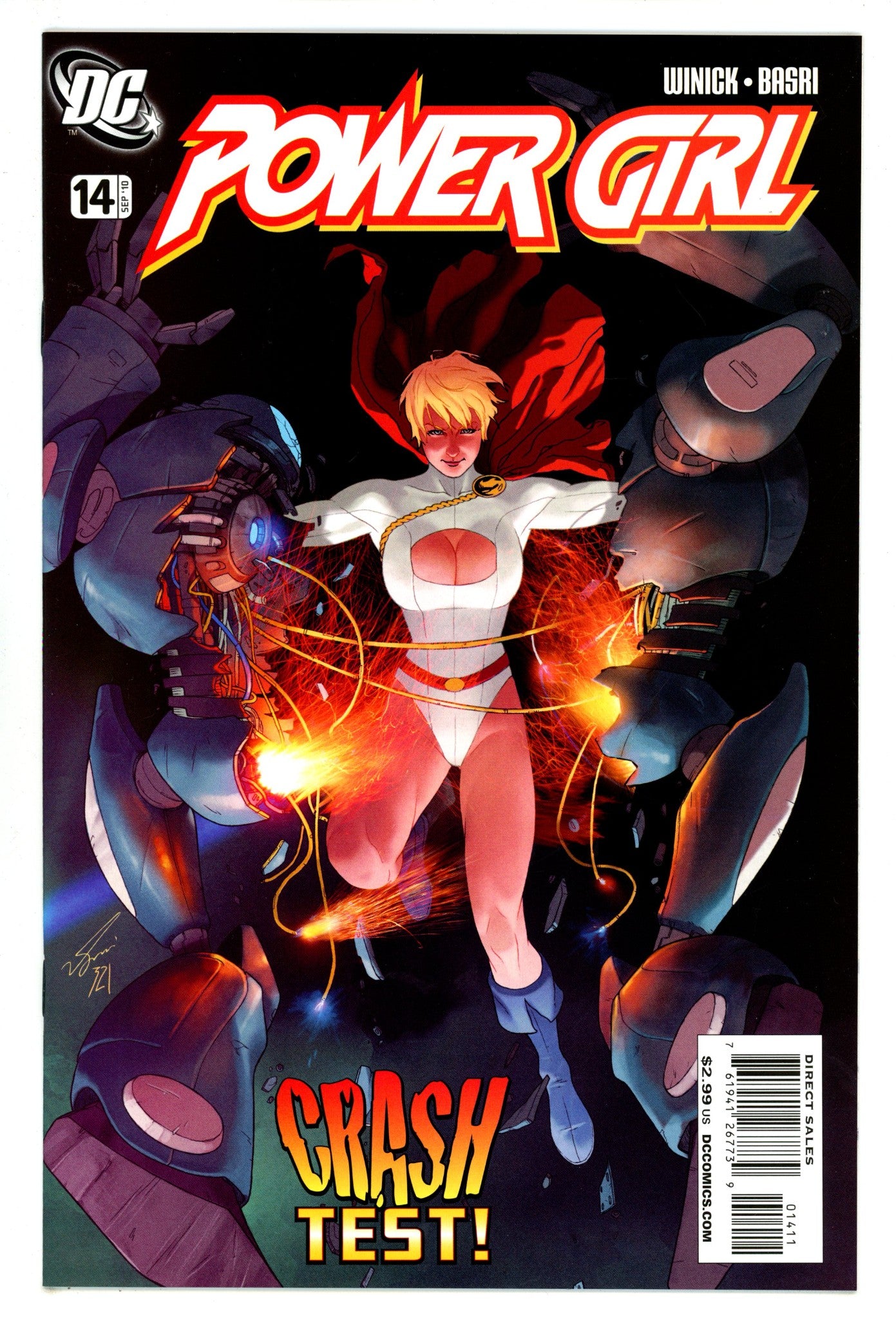 Power Girl Vol 2 14 NM (9.4) (2010) 