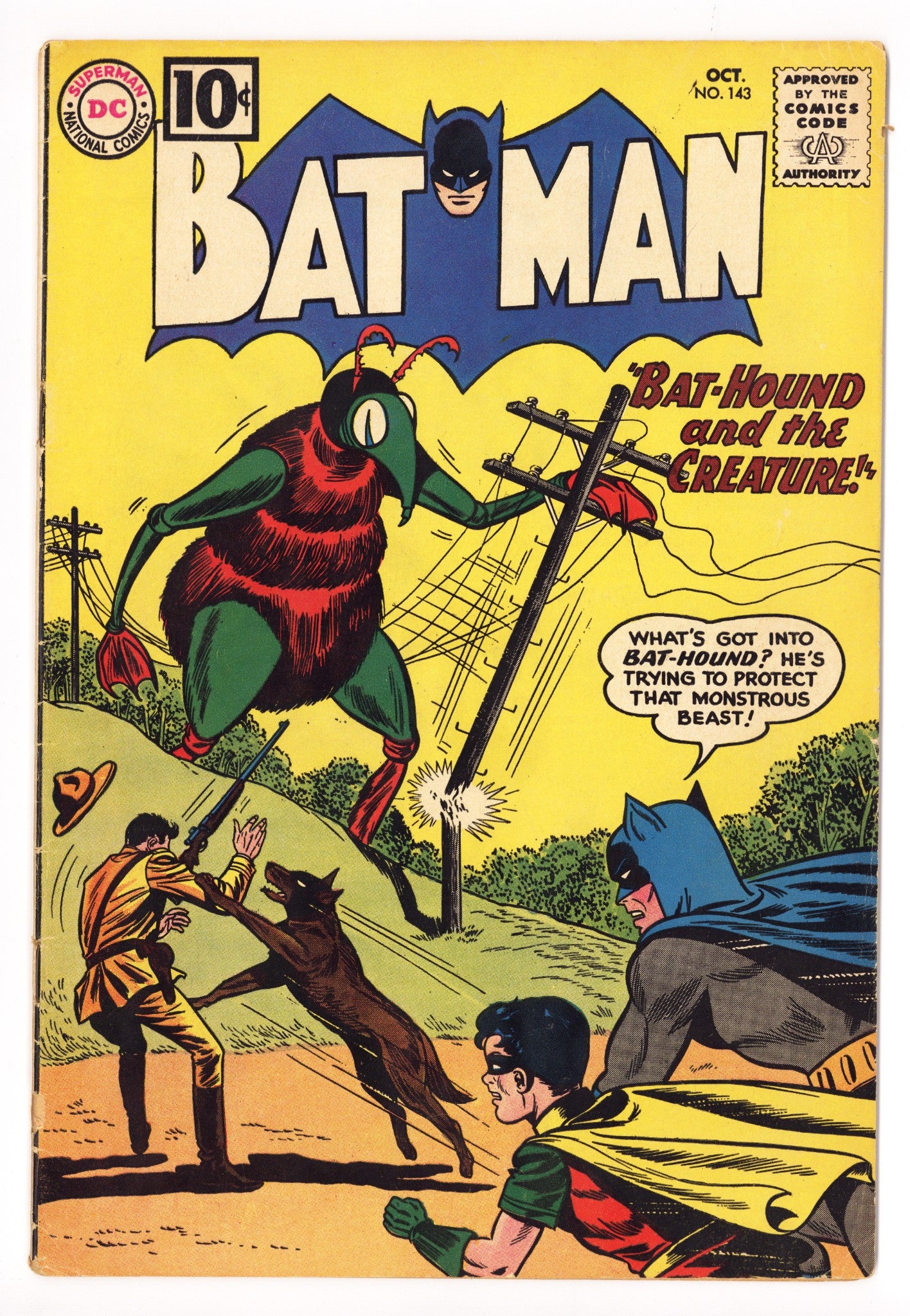 Batman Vol 1 143 VG/FN (5.0) (1961) 