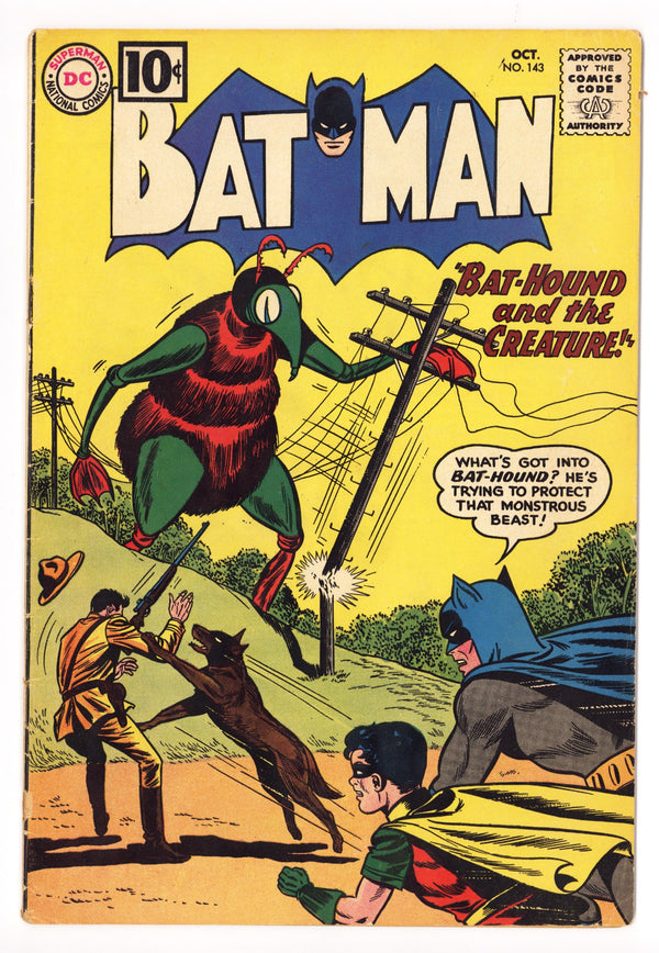 Batman Vol 1 143 VG/FN (5.0) (1961)
