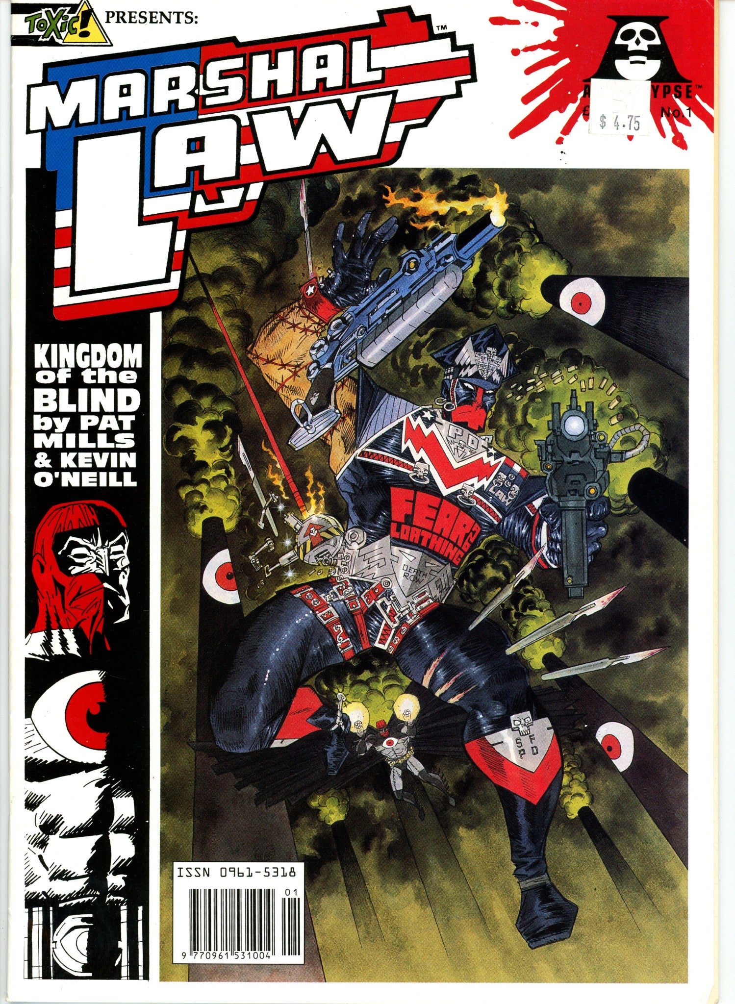 Toxic Presents: Marshall law 1 Low Grade (1990) 