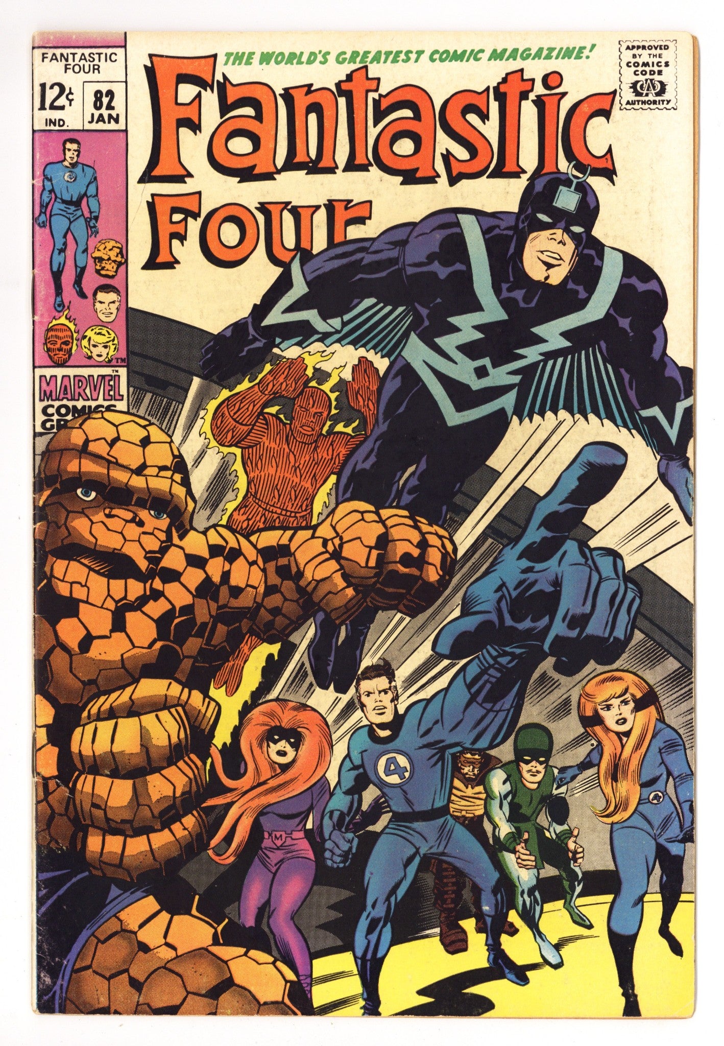 Fantastic Four Vol 1 82 FN- (5.5) (1969) 