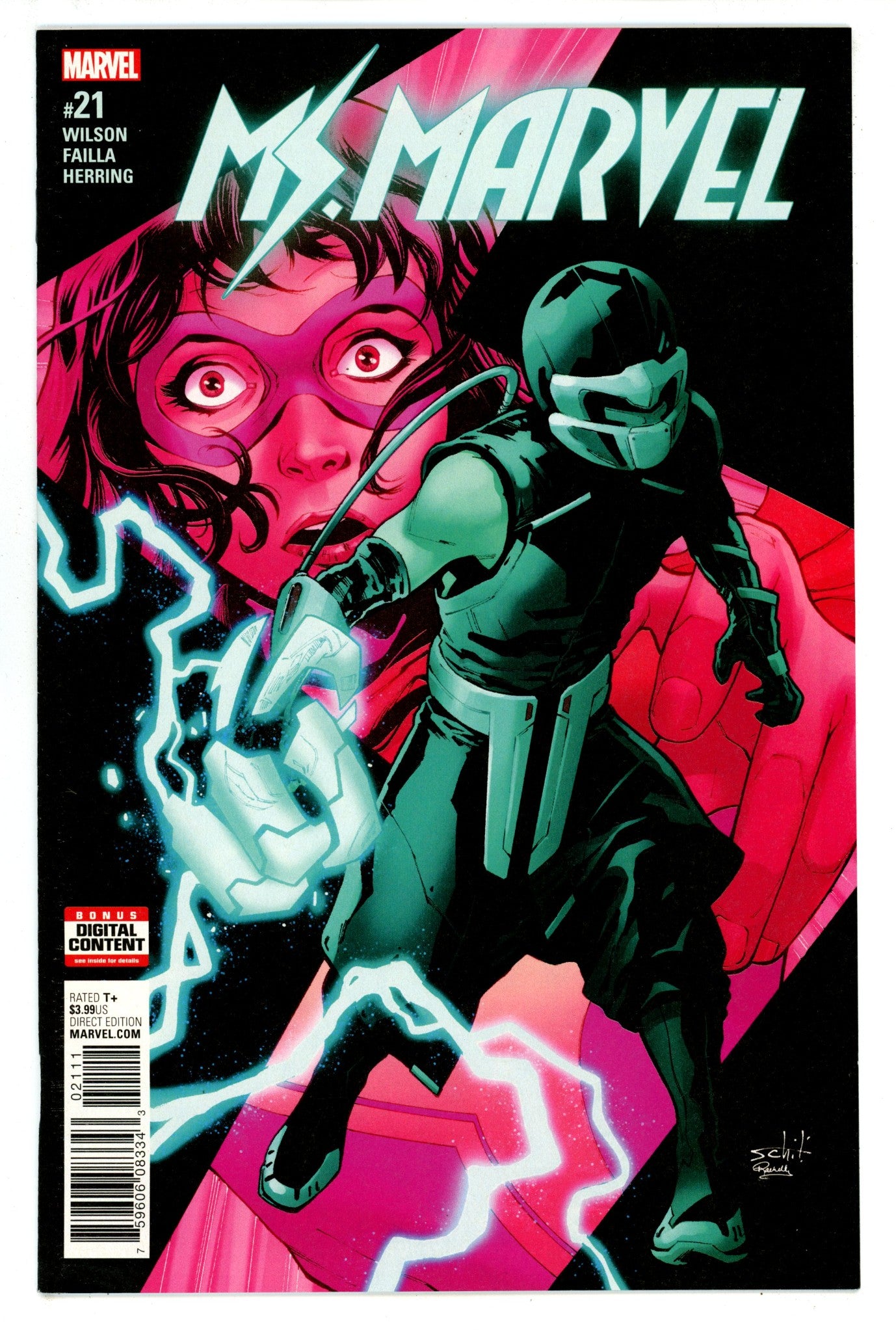 Ms. Marvel Vol 4 21 High Grade (2017) 