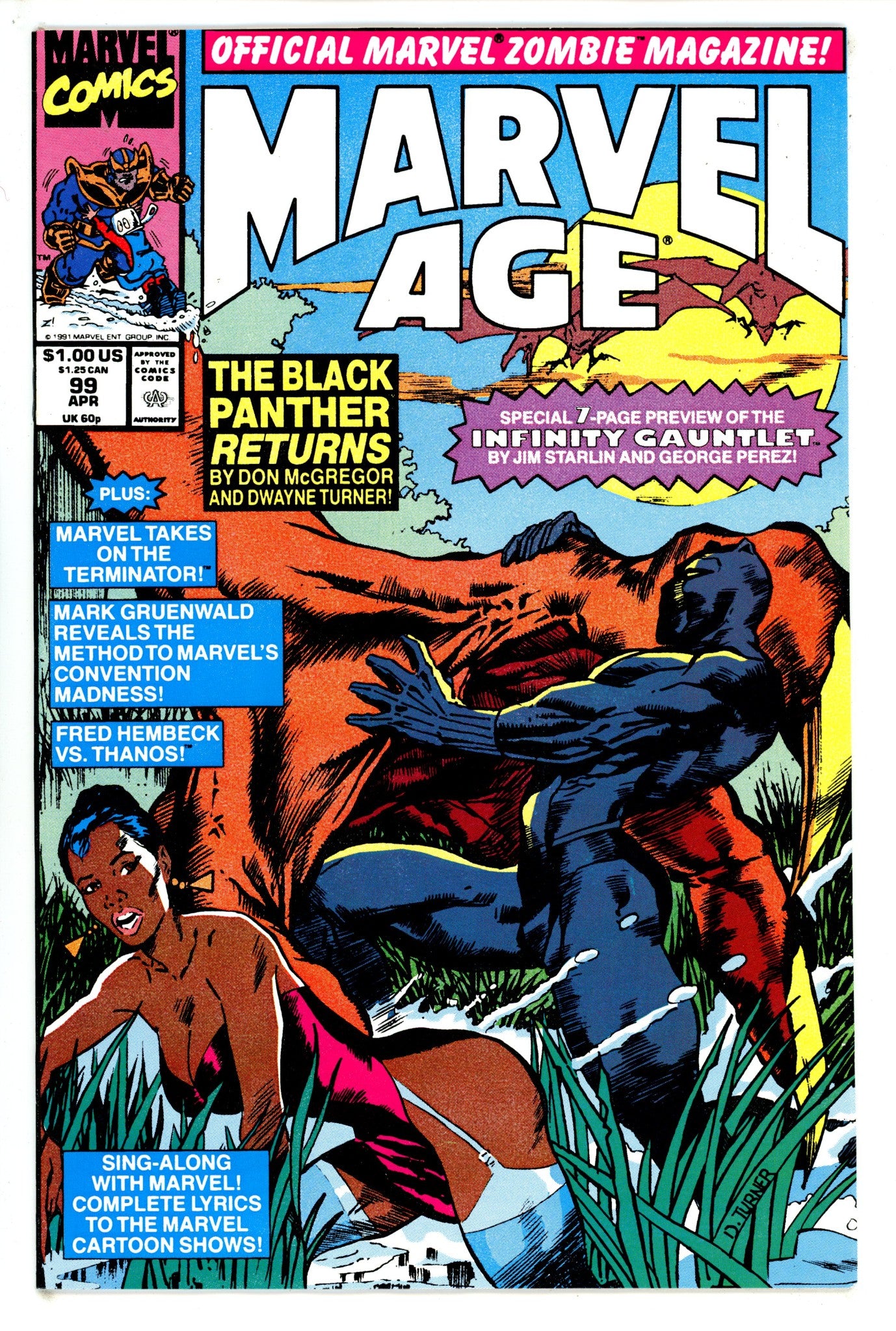 Marvel Age 99 NM- (1991)