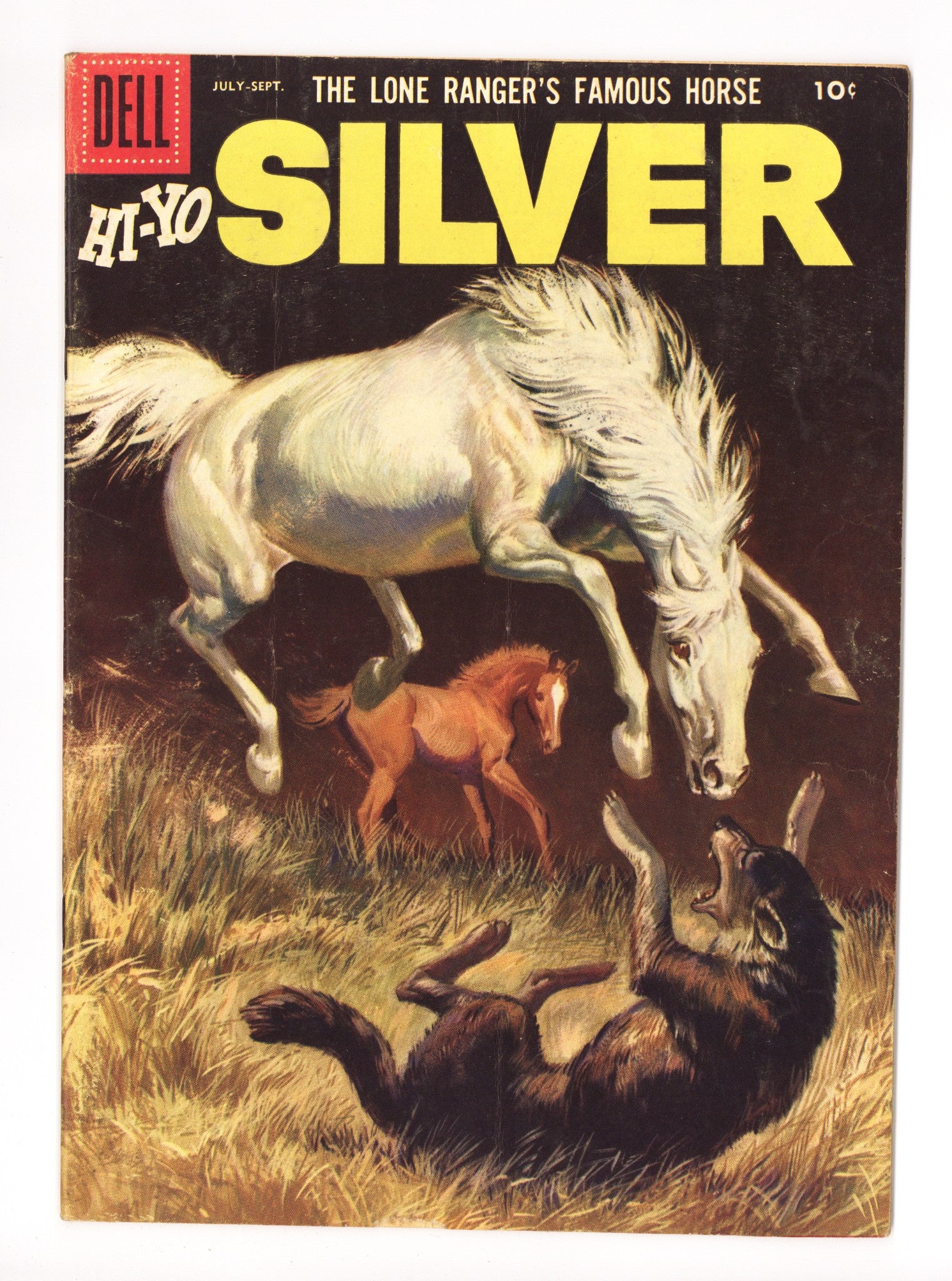 The Lone Ranger's Famous Horse Hi-Yo Silver 19 VG+ (4.5) (1956) 
