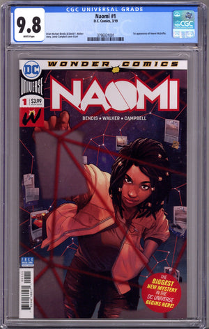Naomi 1 CGC 9.8 (NM/M) (2019)