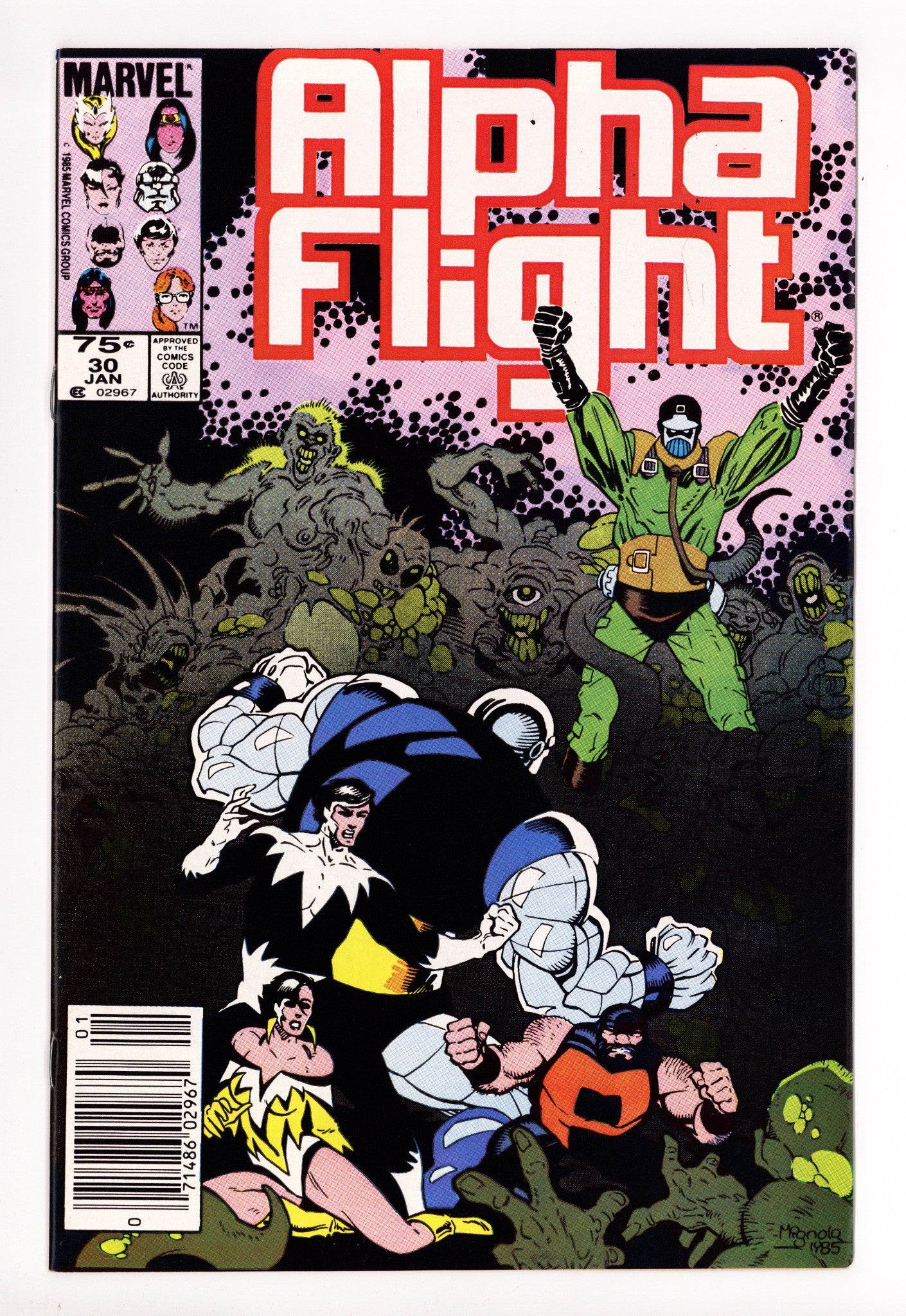 Alpha Flight Vol 1 30  VF/NM (9.0)   (1986)     Canadian Price Variant  