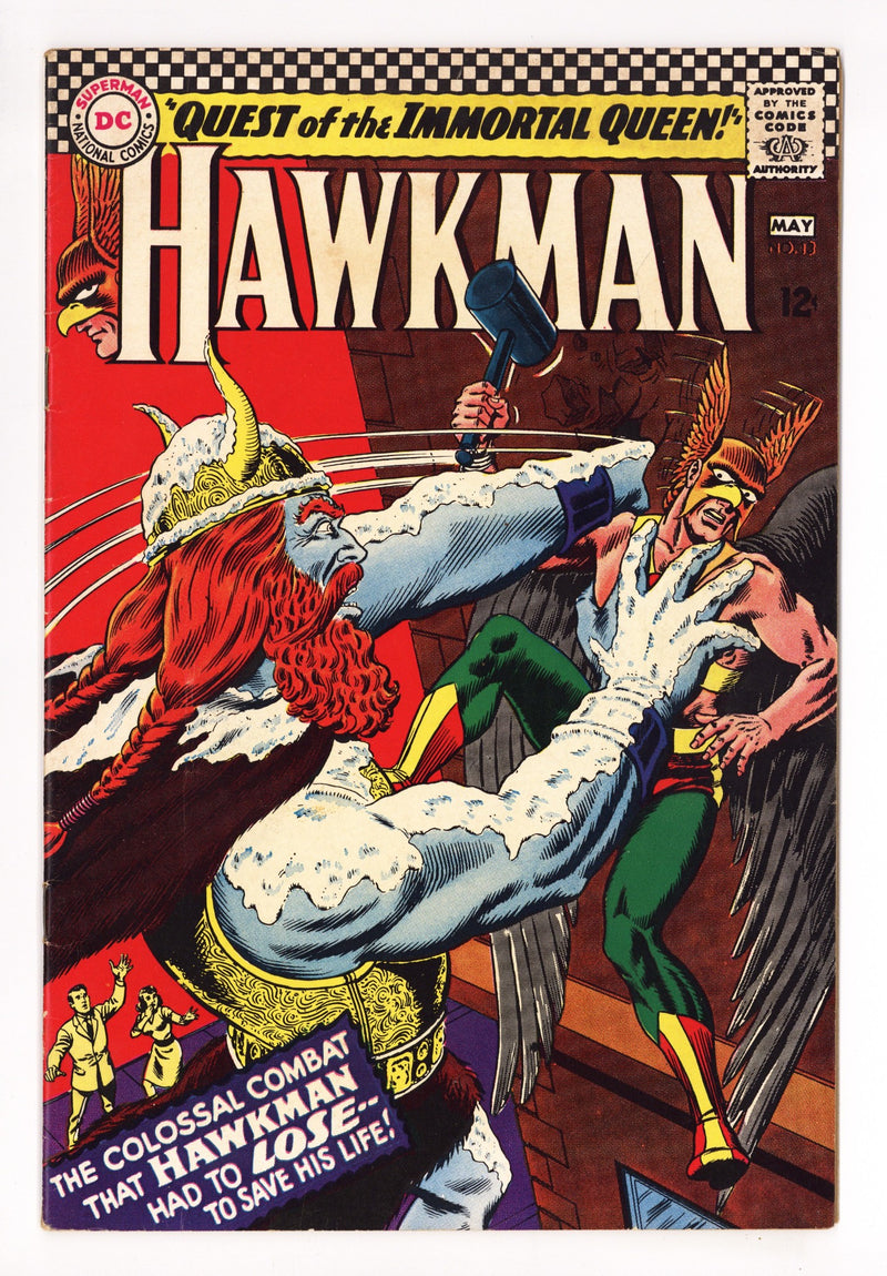 Hawkman Vol 1 13 FN- (5.5) (1966) 