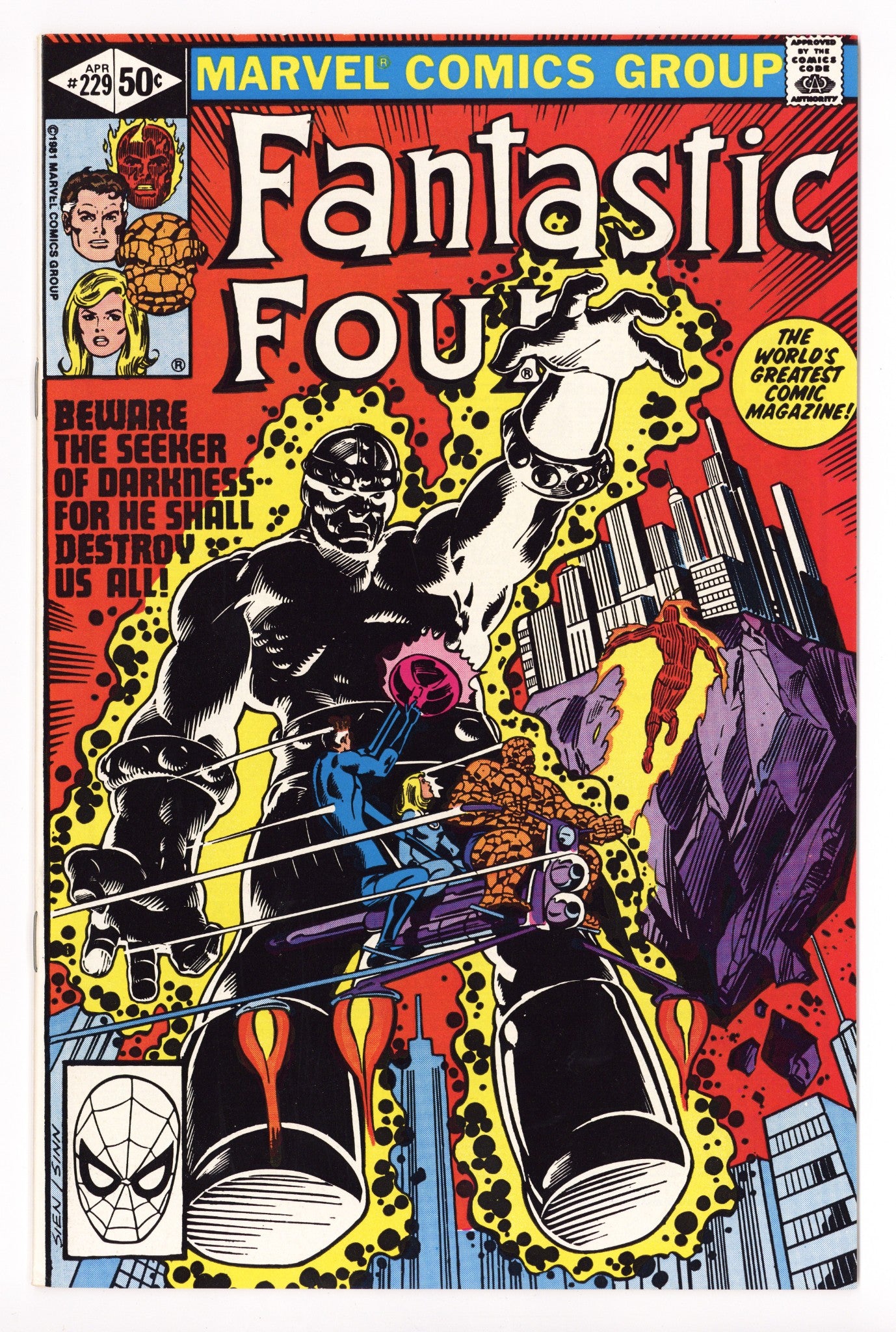 Fantastic Four Vol 1 229 High Grade (1981) 