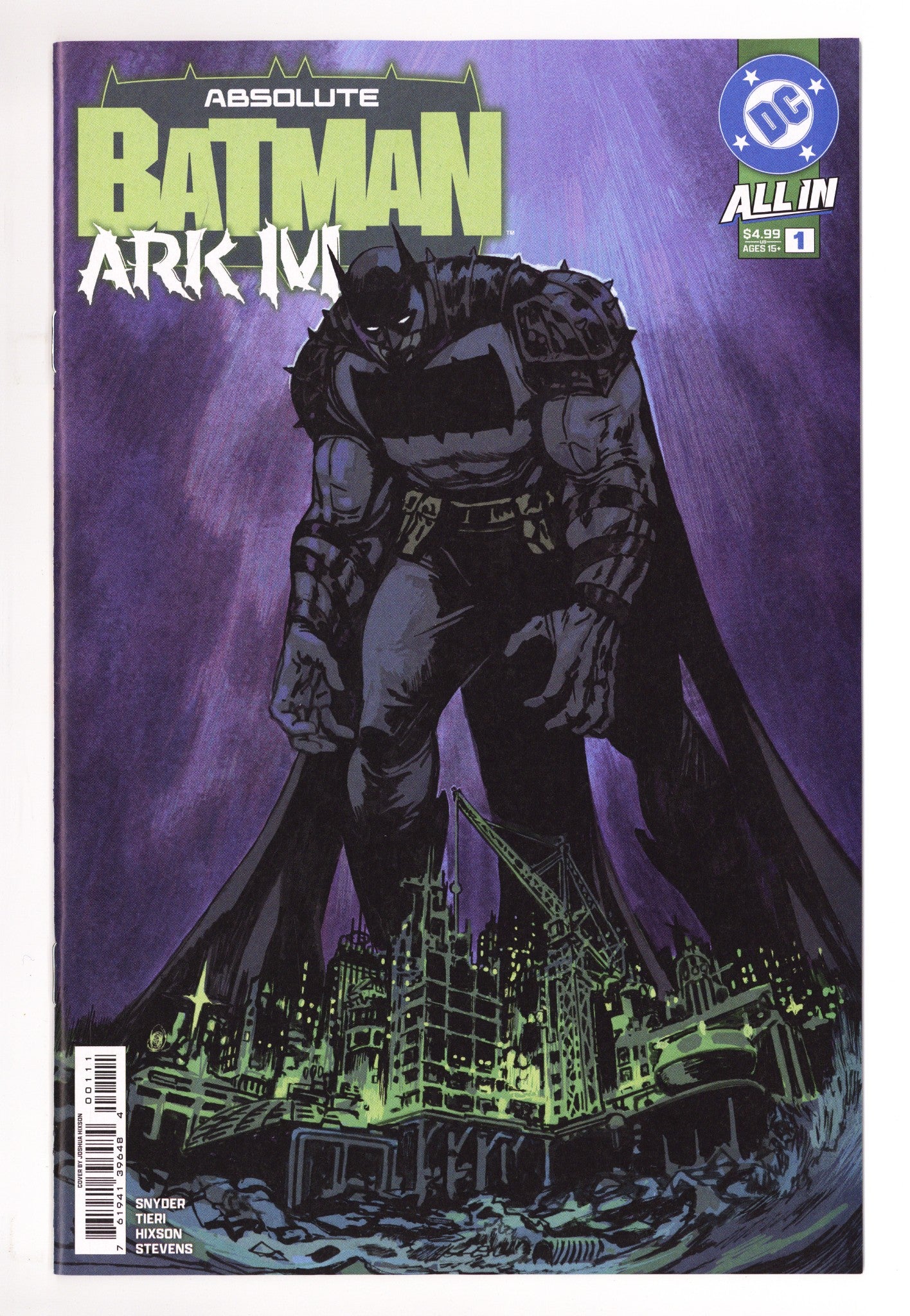 Absolute Batman: Ark M Special 1 NM- (9.2) (2026) 