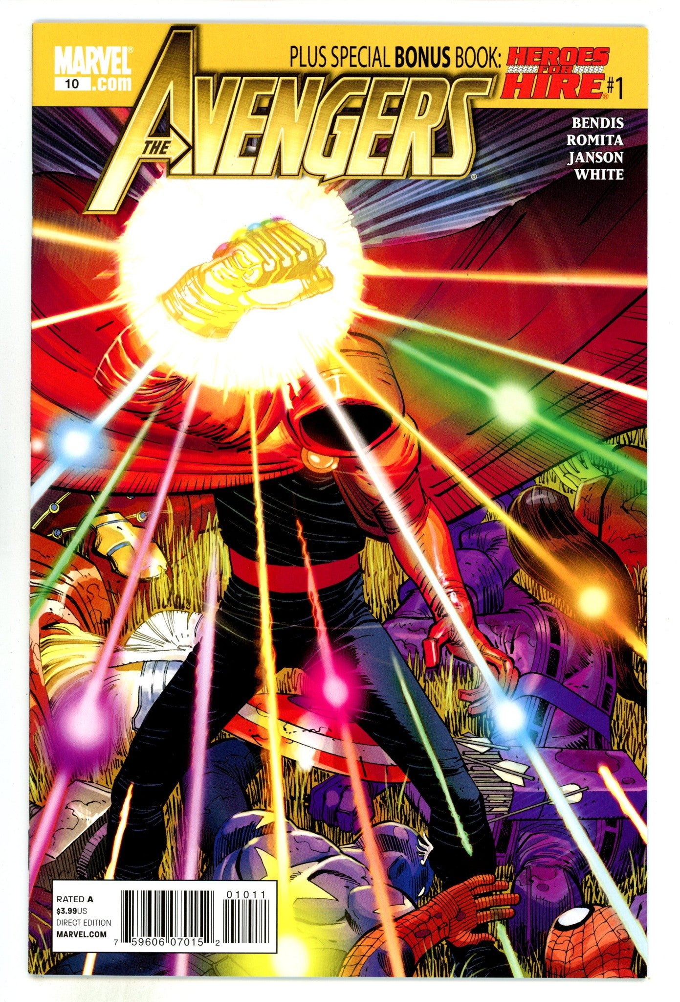 Avengers Vol 4 10  High Grade  (2011)  
