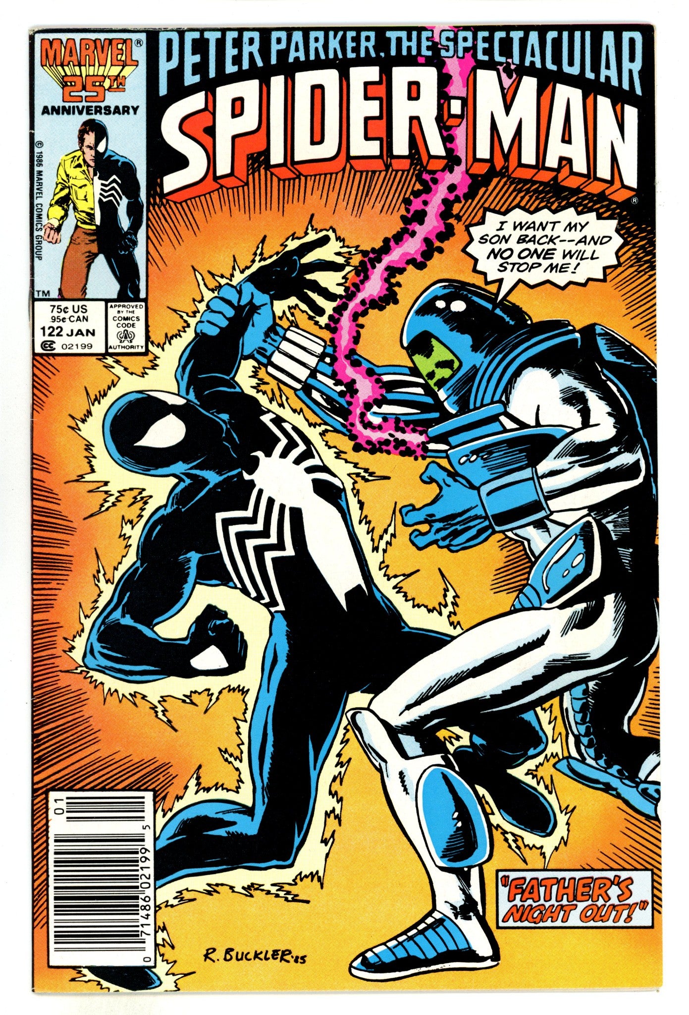 The Spectacular Spider-Man Vol 1 122 Mid Grade (1987) Newsstand 