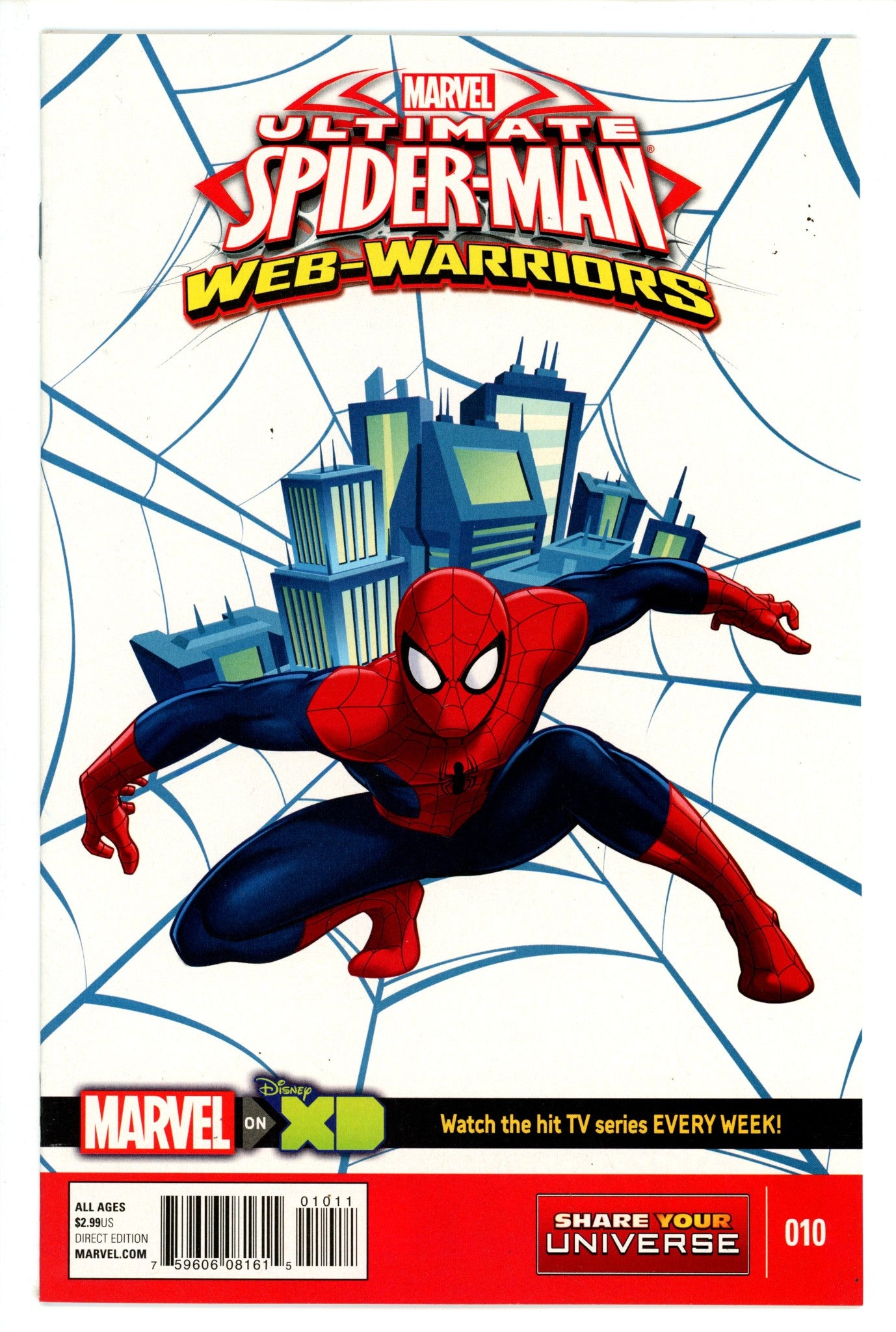 Marvel Universe Ultimate Spider-Man: Web Warriors 10 High Grade (2015) 