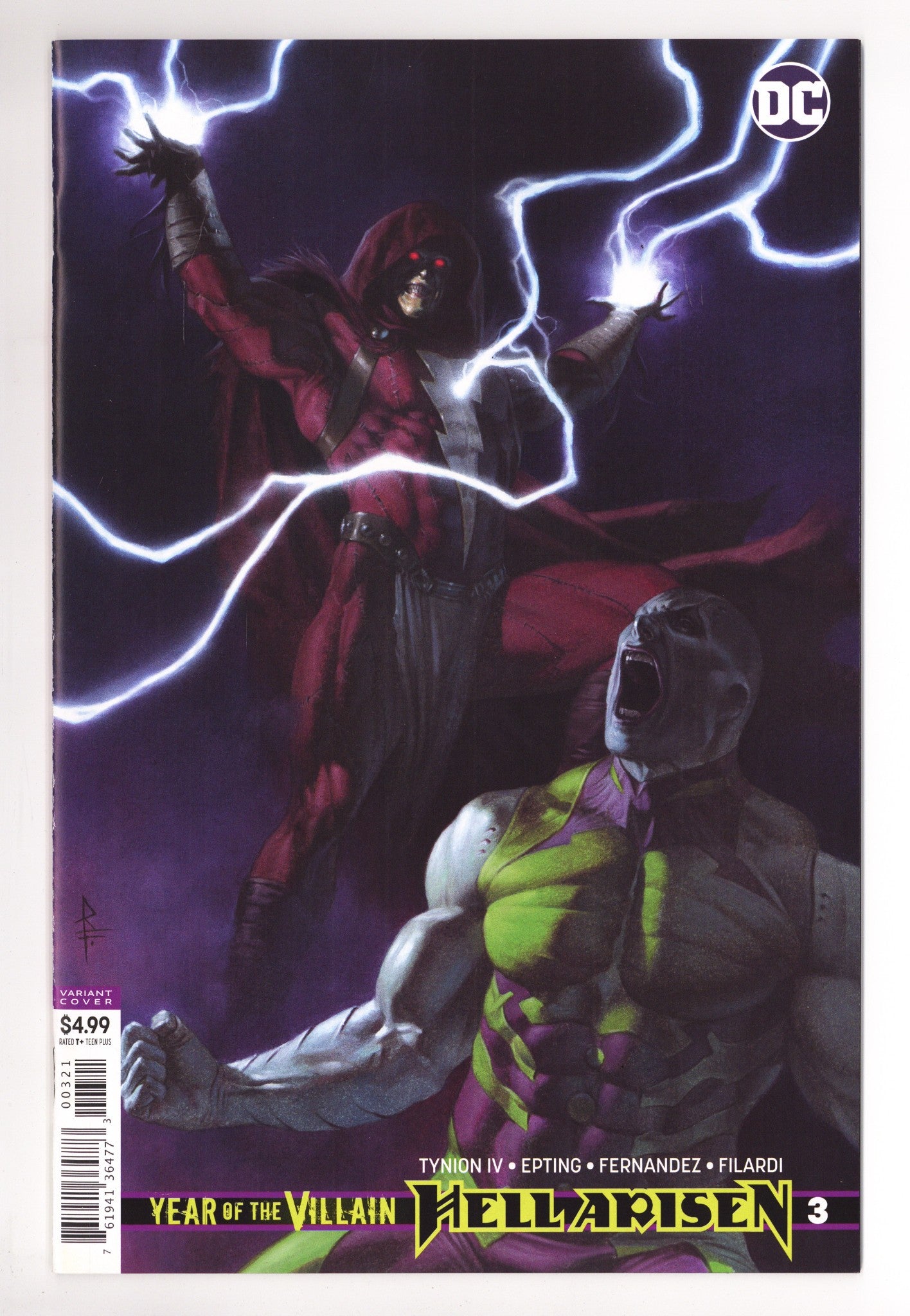 Year of the Villain: Hell Arisen 3 VF/NM (9.0) (2020) Federici Variant 