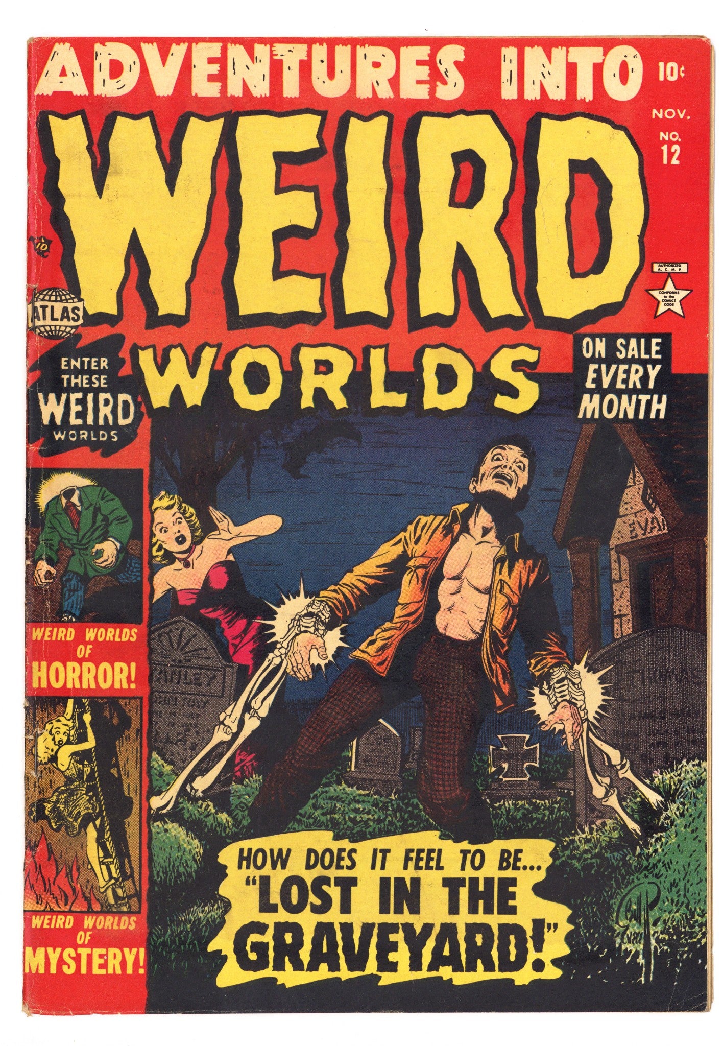 Adventures into Weird Worlds 12 FN (6.0) (1952) 