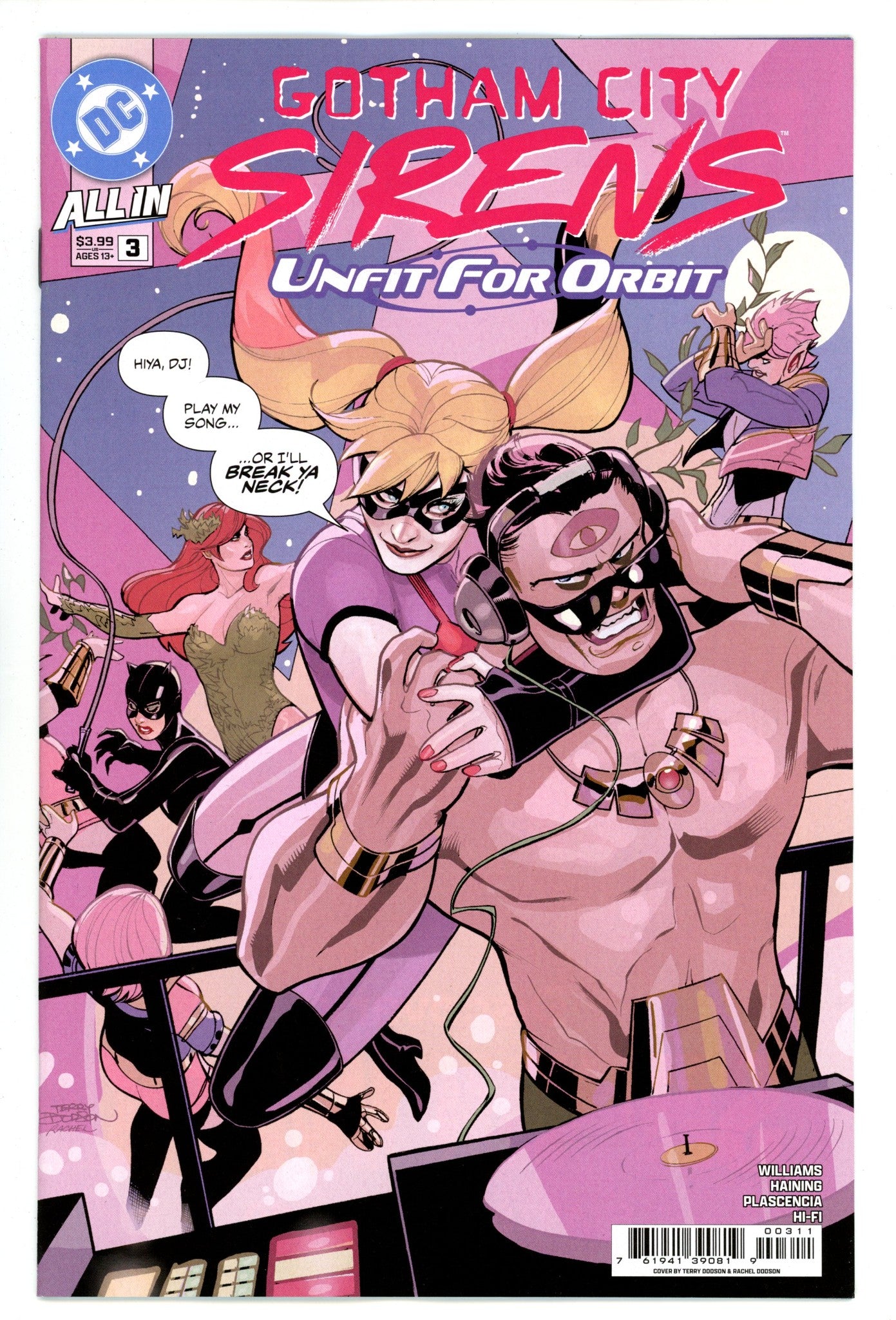 Gotham City Sirens Unfit For Orbit 3 (2025)