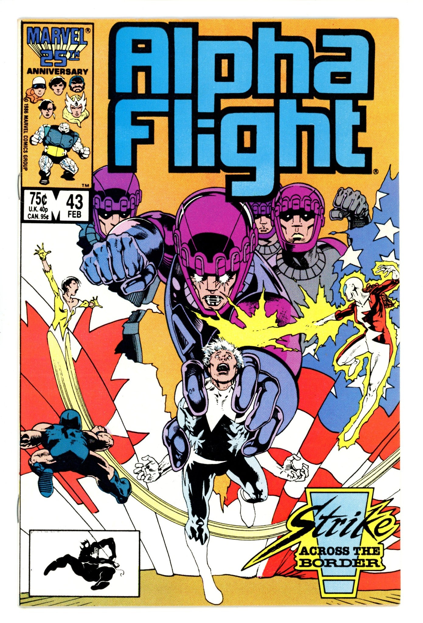 Alpha Flight Vol 1 43 Mid Grade (1987) 