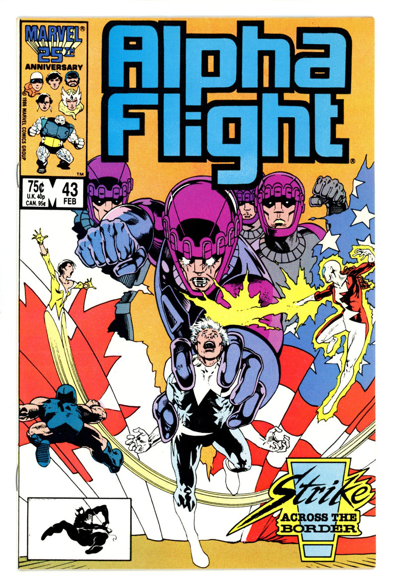 Alpha Flight Vol 1 43 Mid Grade (1987) 