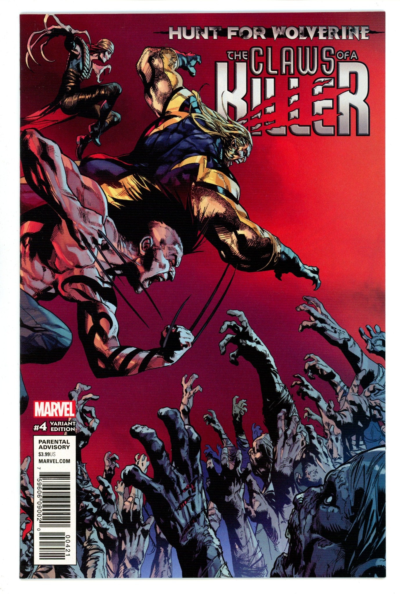 Hunt for Wolverine: The Claws of a Killer 4 High Grade (2018) Shaw Variant 